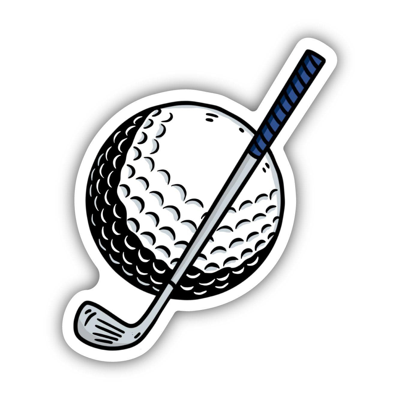  Golf Ball and Club Sticker、mySite、elrpsem3k
