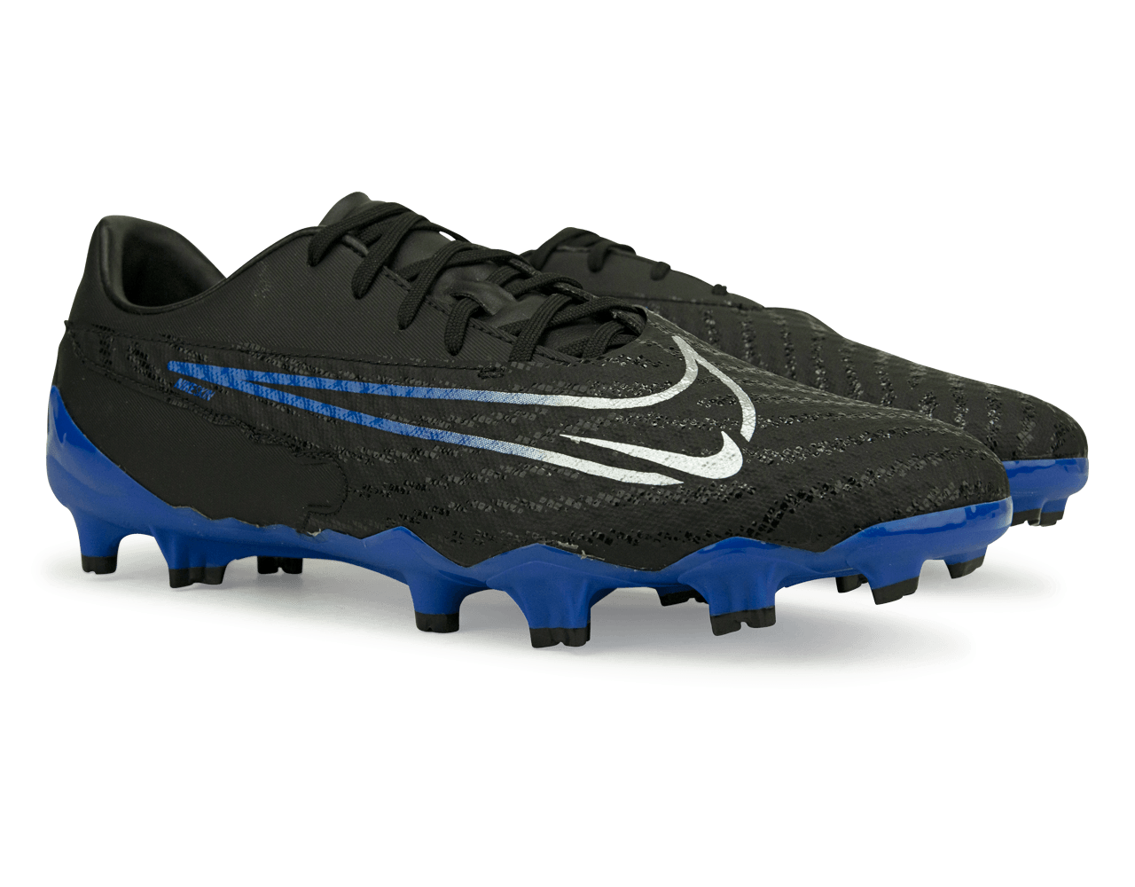 Nike Men's Phantom GX Academy FG/MG Black/Blue、mySite、bottomscart