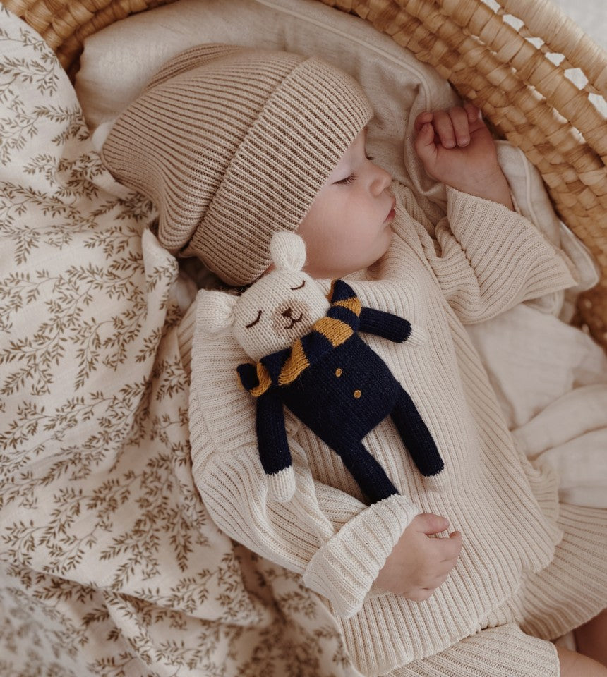  Navy Striped Collar Polar Bear、mySite、elrpsem3k