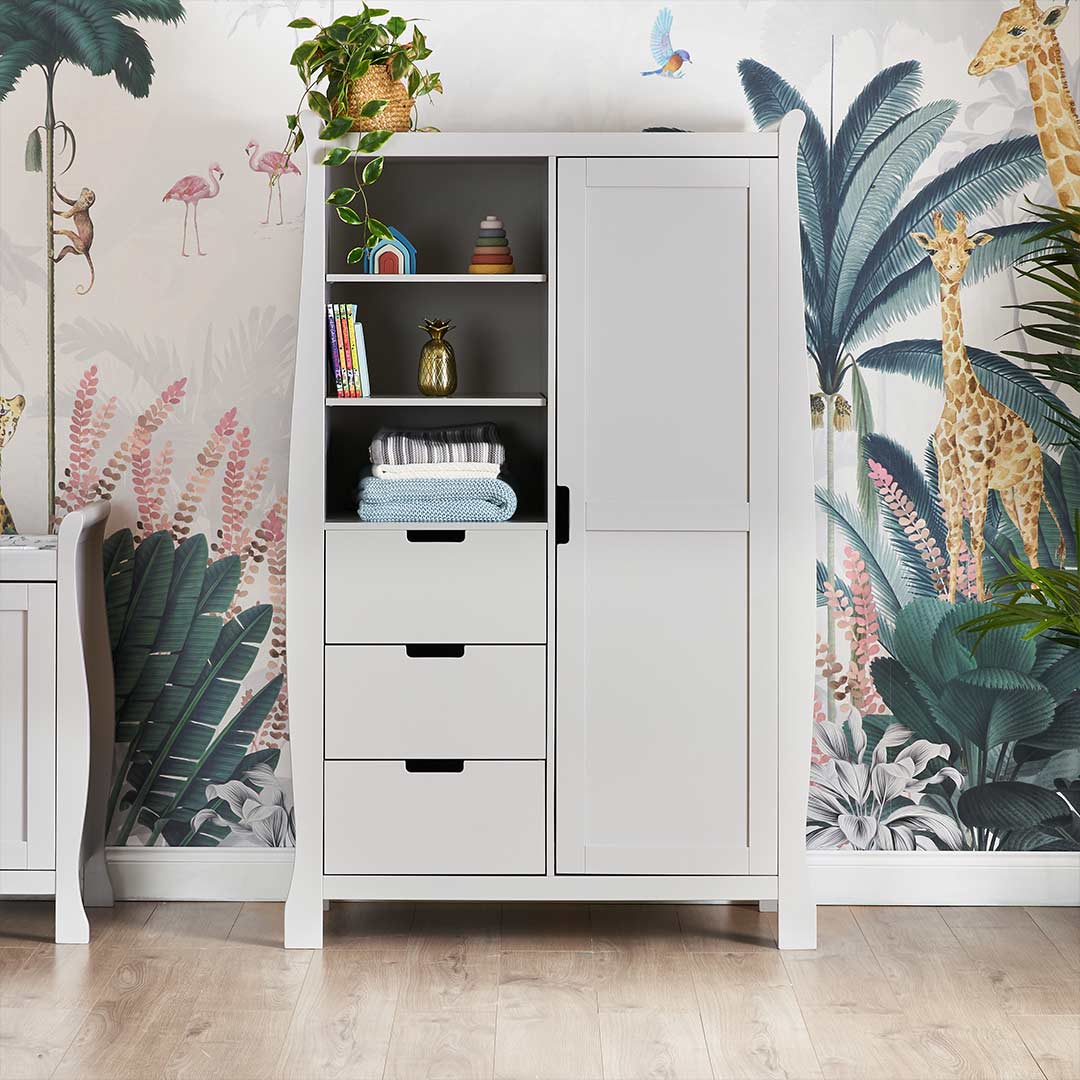  Obaby Stamford Double Wardrobe - Warm Grey、mySite、merchandisen