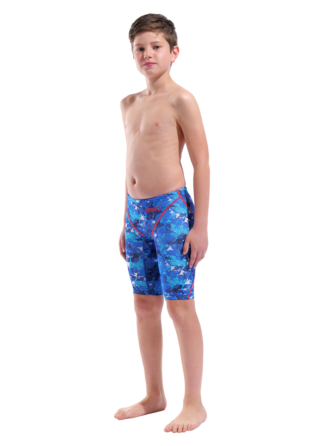 Arena Boys' Powerskin Splash Multicolors ST Next LE Jammer Tech Suit Swimsuit、mySite、noshort