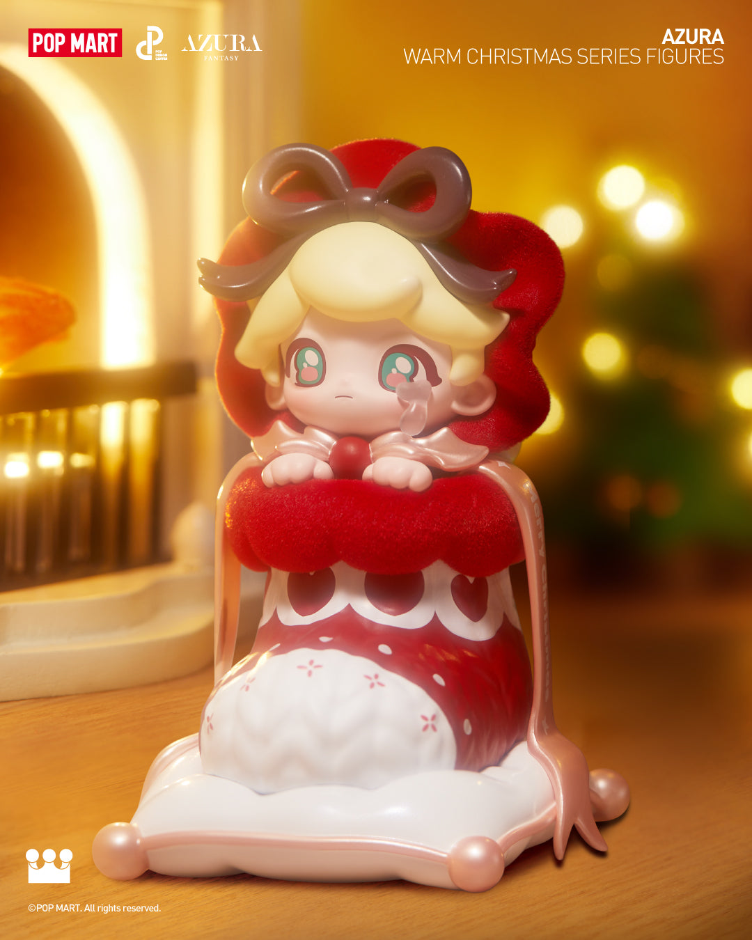  POP MART AZURA Warm Christmas Series Figures、mySite、greenlandpopulation