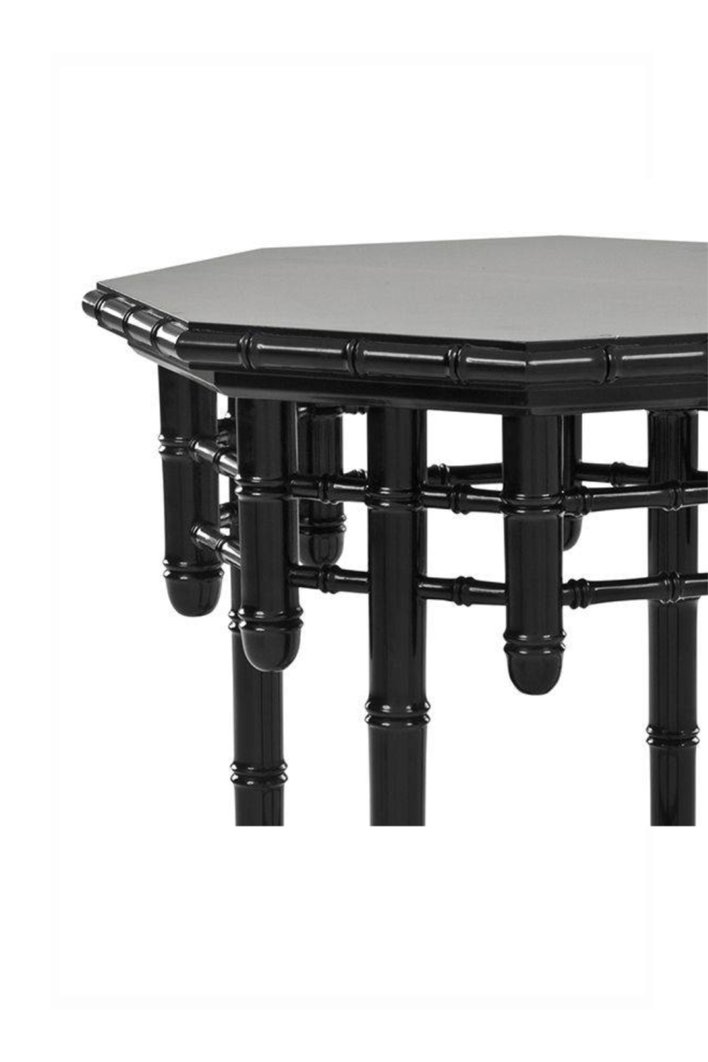 Black Side Table | Eichholtz Octagonal、mySite、neckold