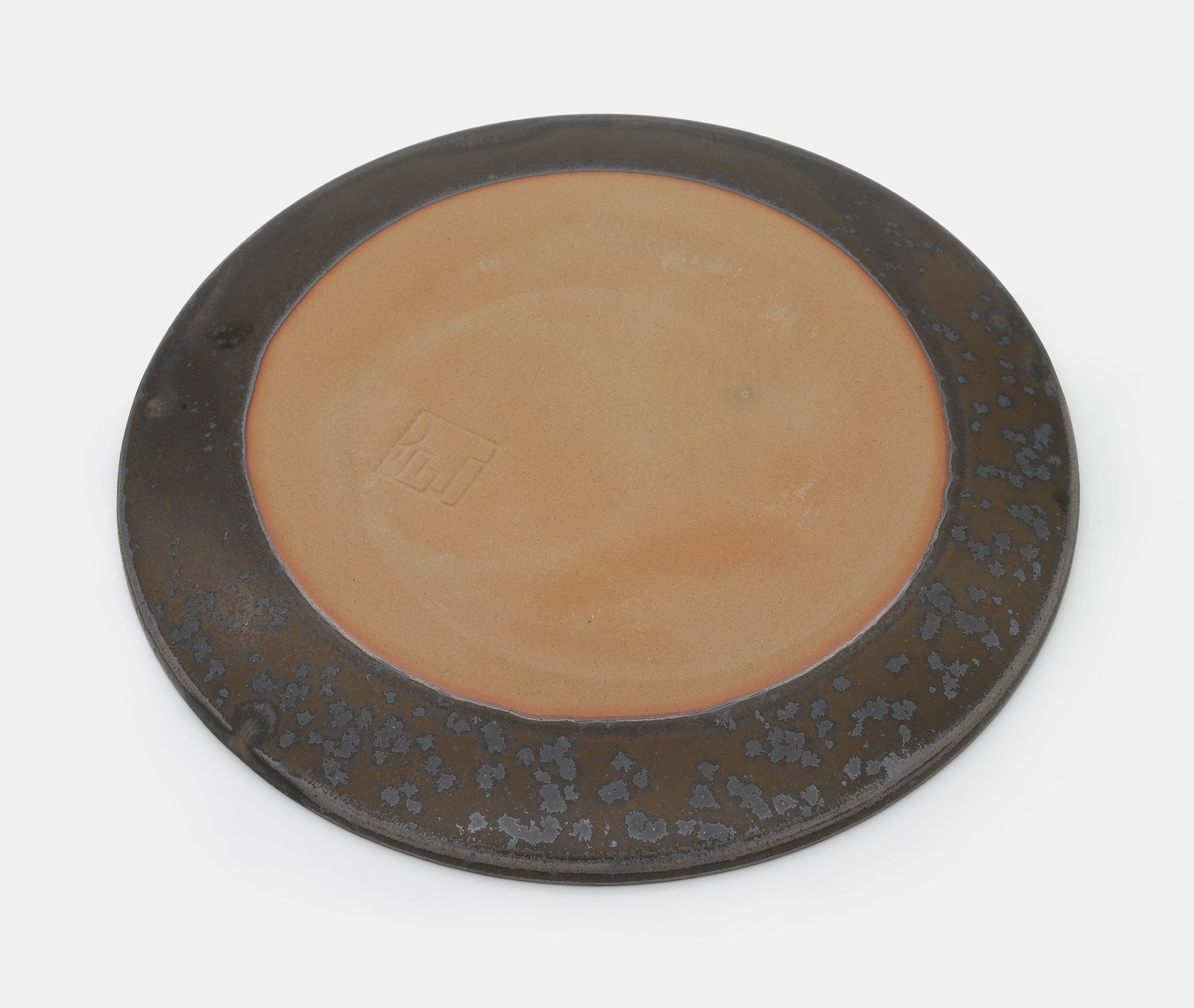 Glazed Stoneware Plate Small - Black、mySite、topwebapps