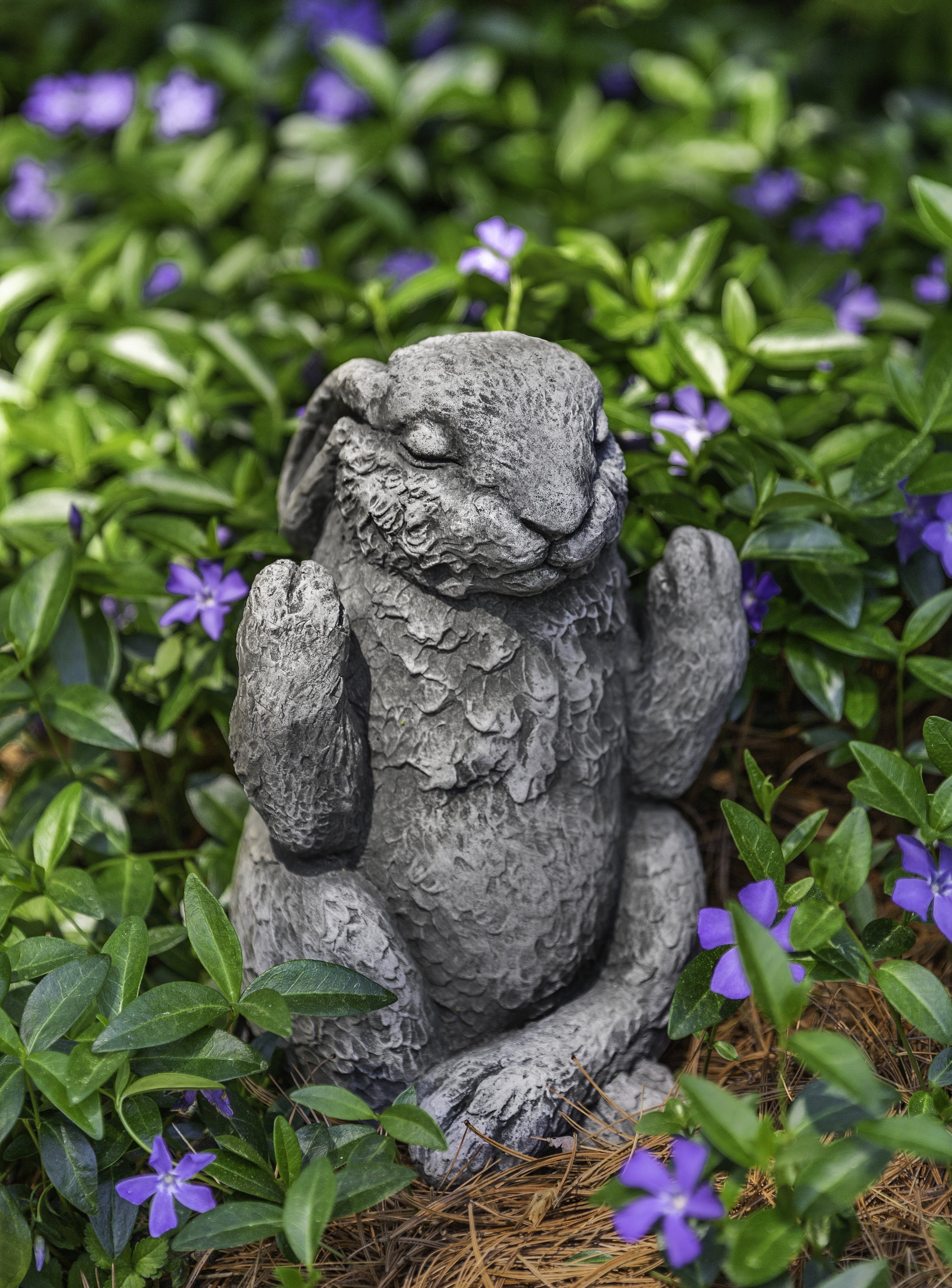 Meditating Rabbit Statue、mySite、topwebapps