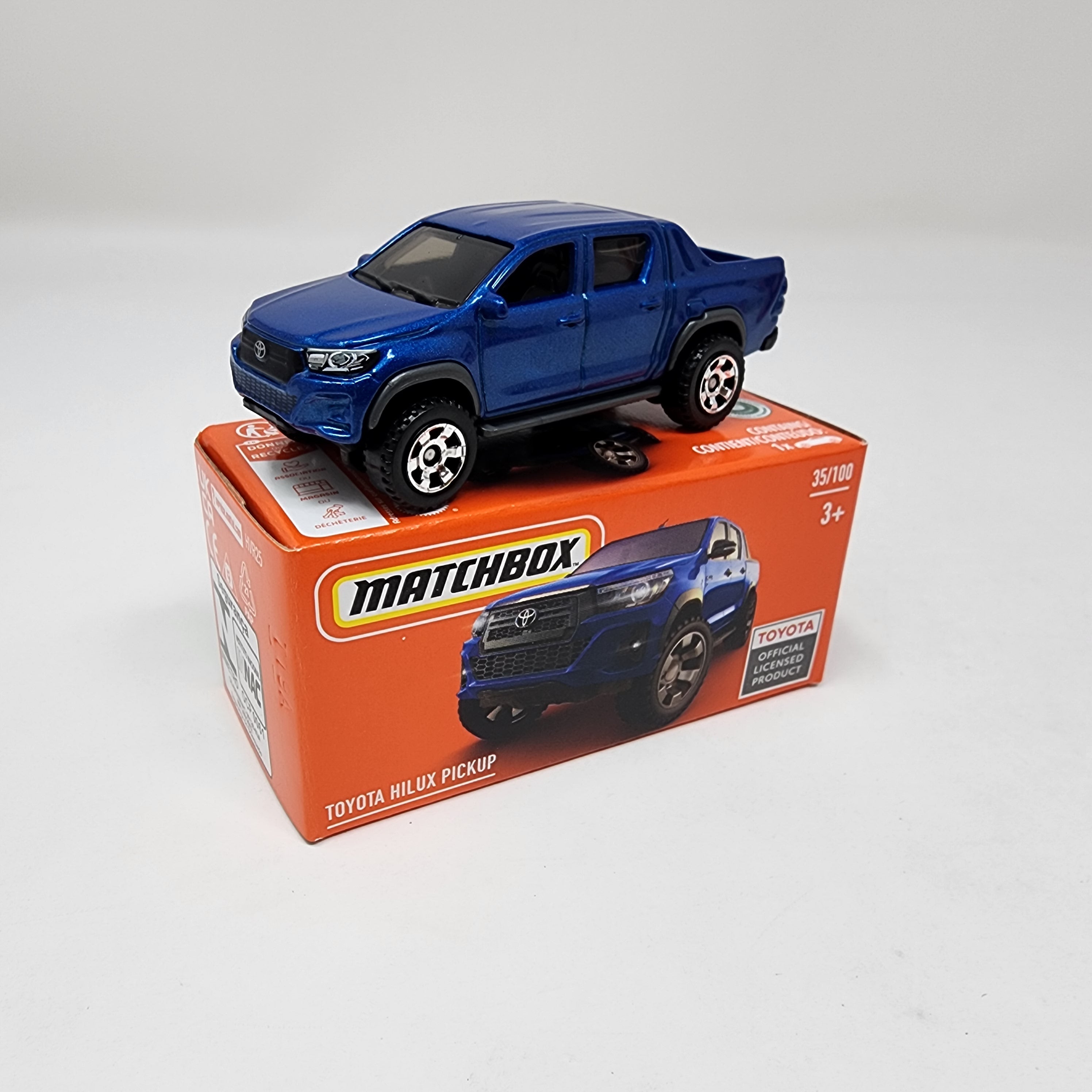 Toyota Hilux Pickup #35 * 2024 Matchbox Power Grabs Case J、mySite、hgirdovlk