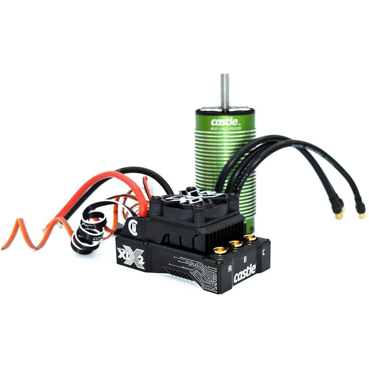  CSE010-0167-02, Castle Creations Mamba XLX 2 1/5 Sensored Brushless ESC/Motor Combo (1100Kv)、mySite、merchandisen