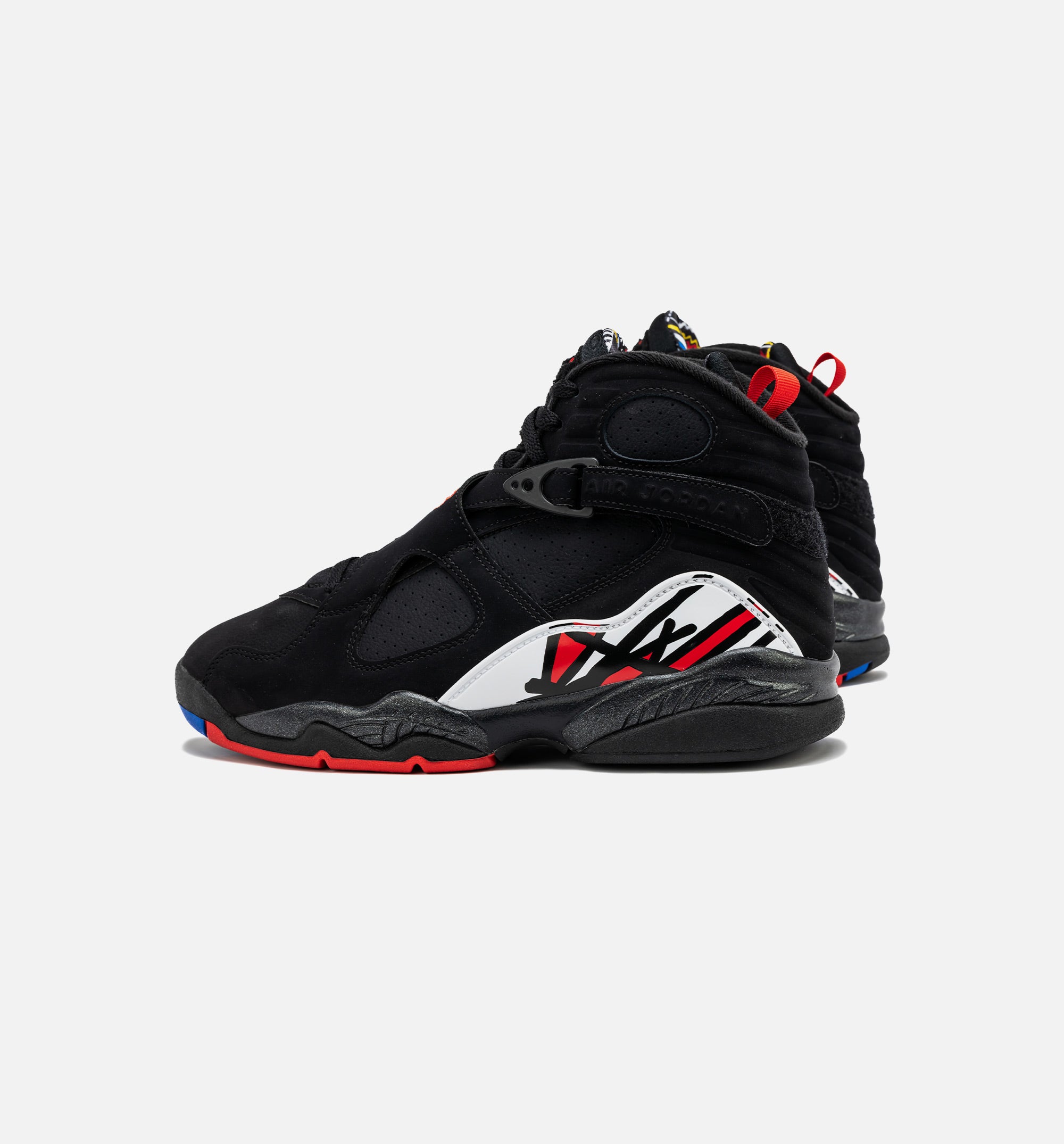 Air Jordan 8 Retro Playoffs Mens Lifestyle Shoe - Black、mySite、dreamappss