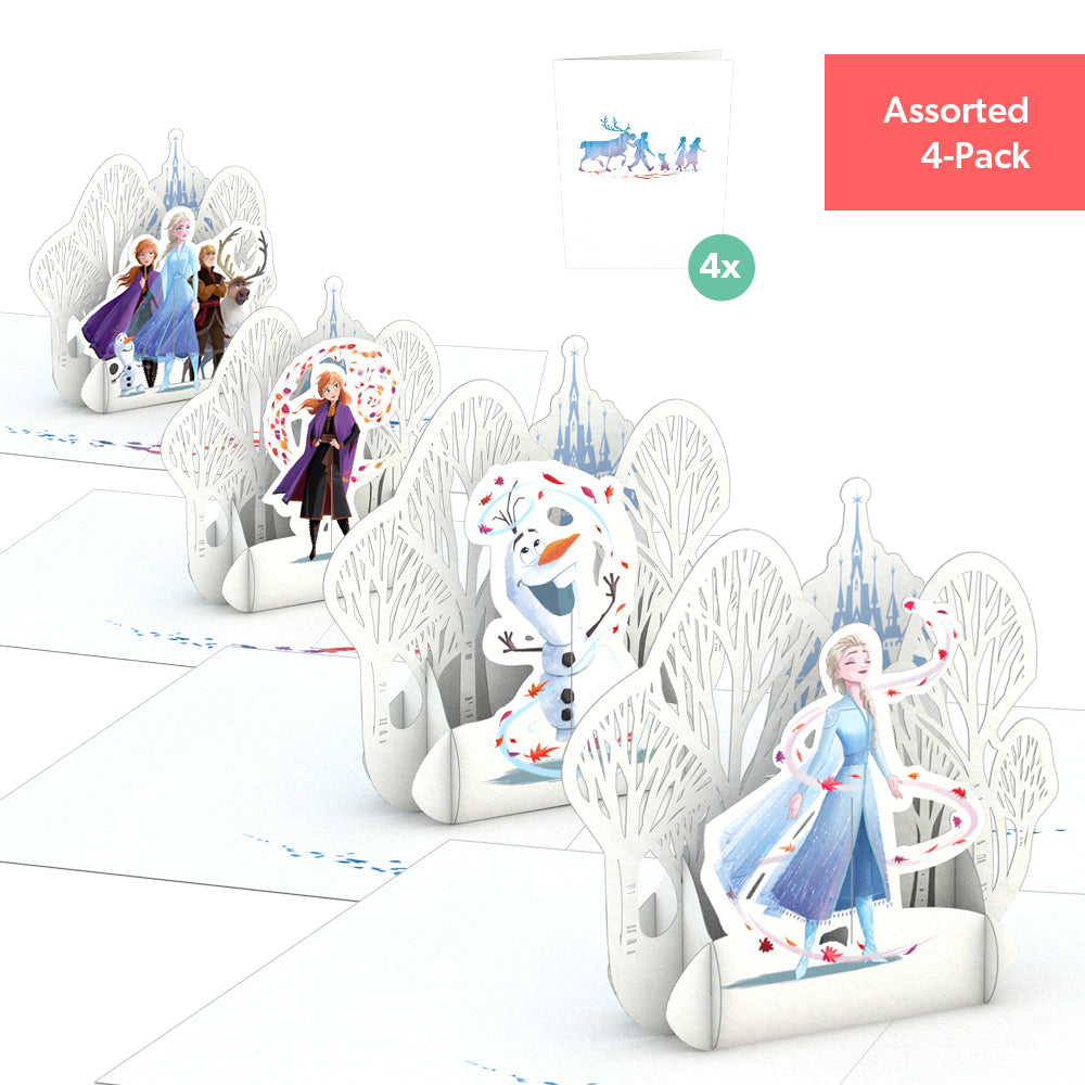 Disney Frozen 2 Notecards (Assorted 4-Pack)、mySite、solidvoid