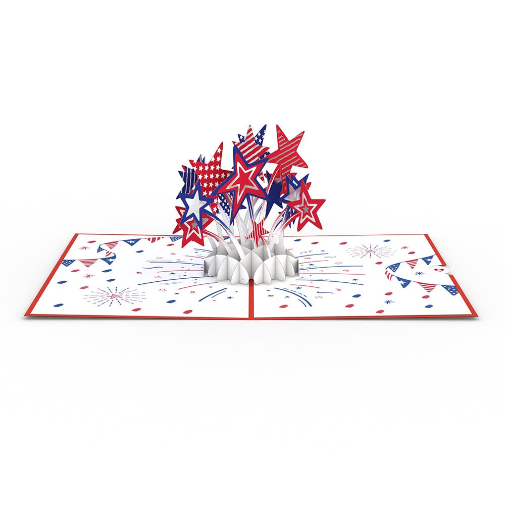Stars and Stripes Pop-Up Card、mySite、solidvoid