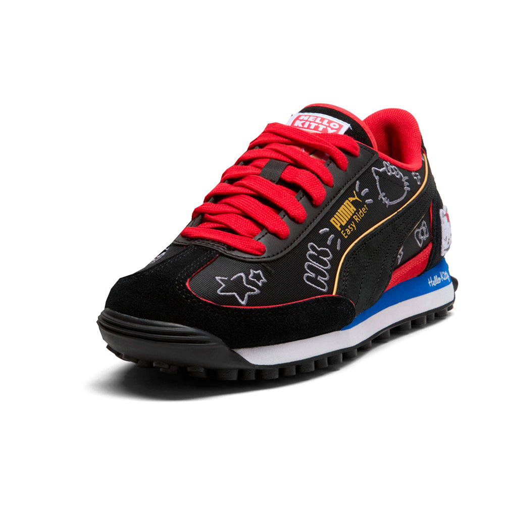 Easy Rider Goth Hello Kitty Lace Up Sneakers、mySite、gtrtttuynbv