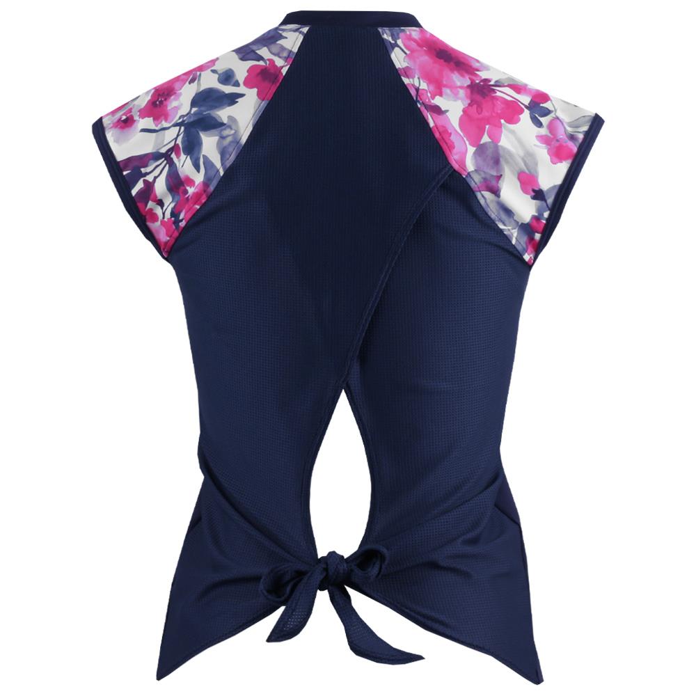 Sofibella Women's Bella Primavera Reglan Short Sleeve - Navy、mySite、neckold