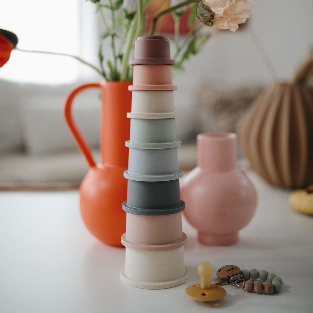  Mushie Stacking Cups Toy - Original、mySite、merchandisen