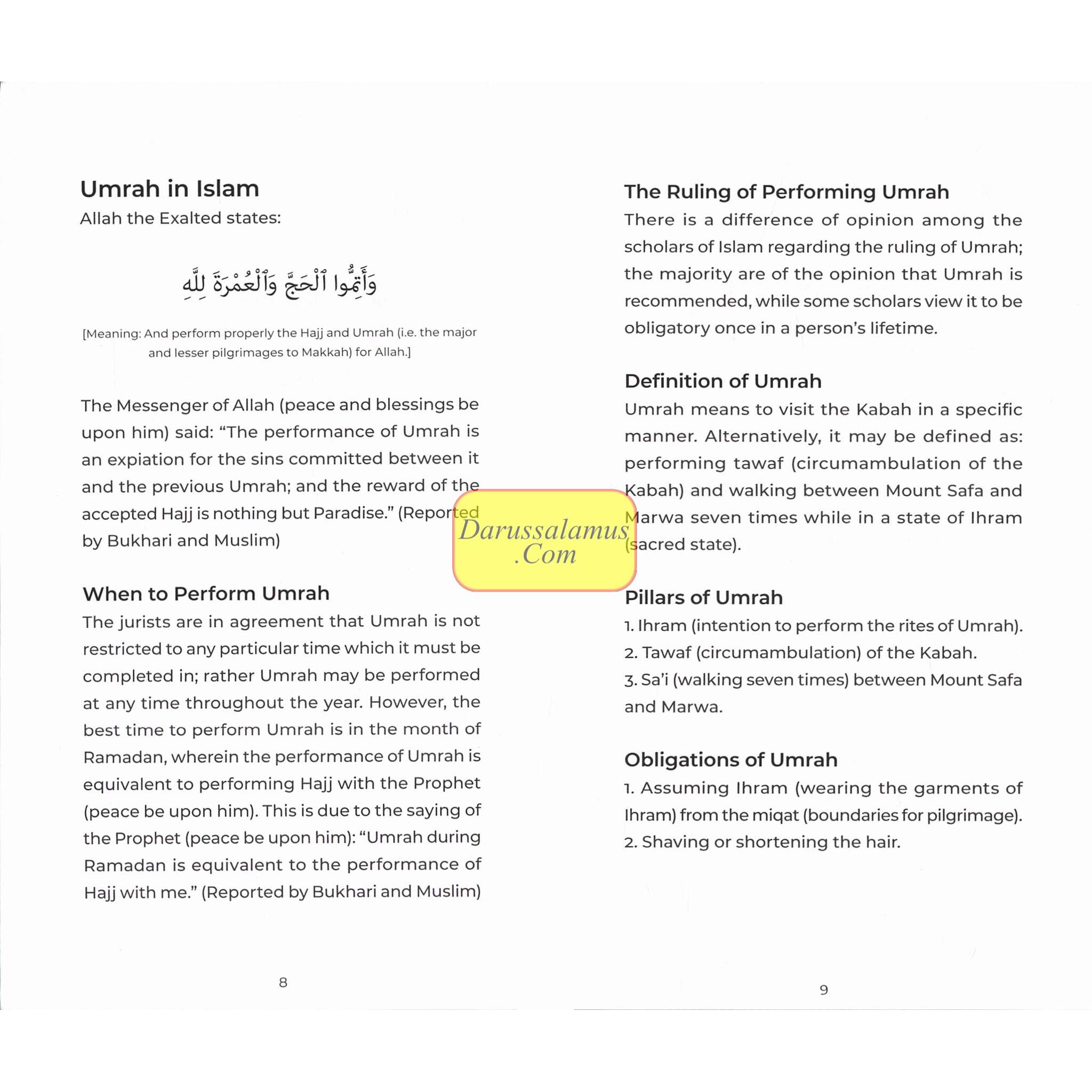 An Illustrated Step by Step Guide on How to Perform Hajj & Umrah、mySite、topwebapps