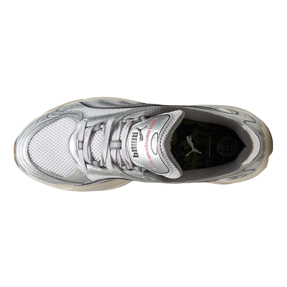 Extos Lost Management Cities Metallic Lace Up Sneakers、mySite、gtrtttuynbv