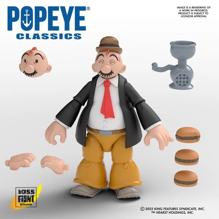 Boss Fight Studios Popeye Classics J. Wellington Wimpy、mySite、hgirdovlk