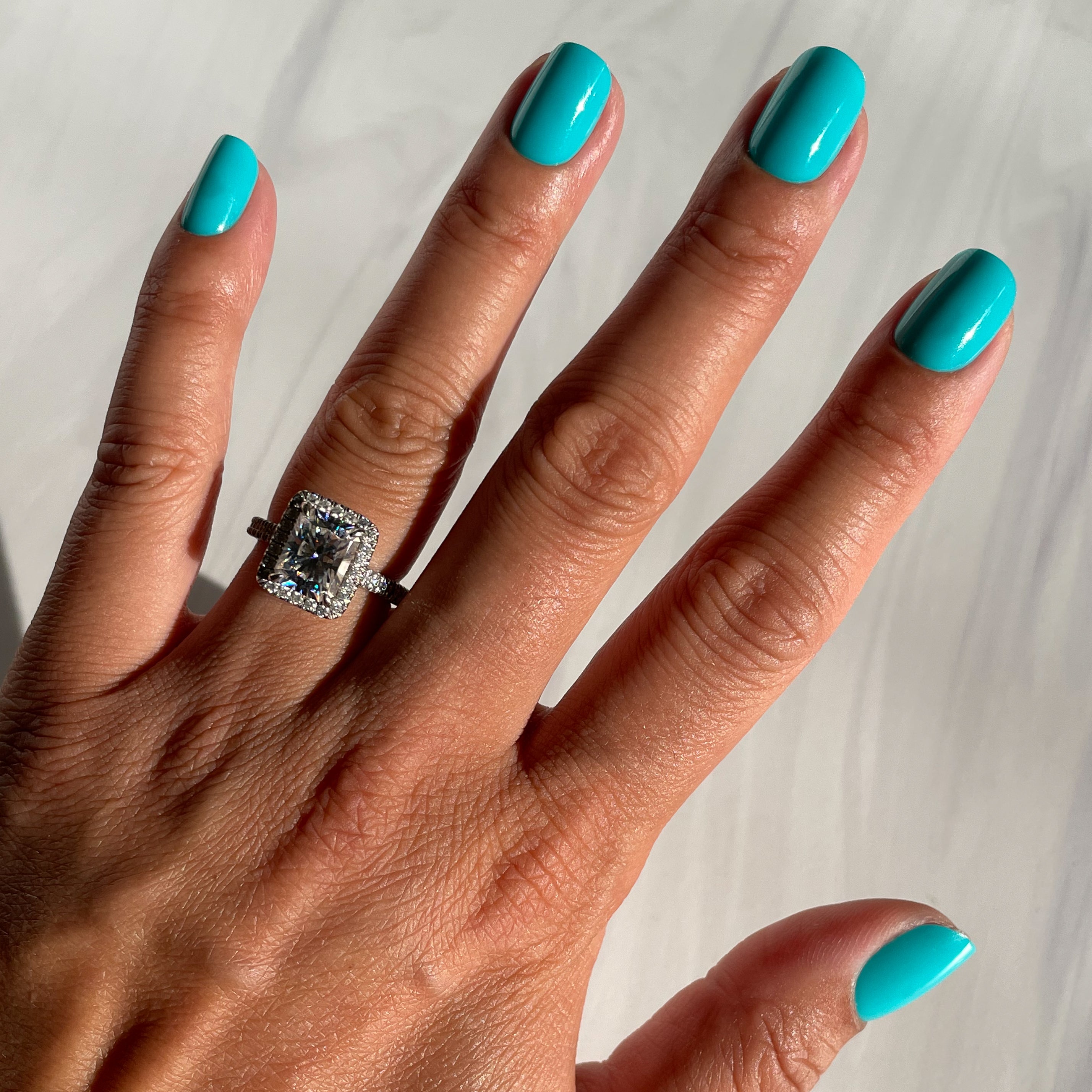 Jewel Pop | Squoval | Extra Short、mySite、solidvoid