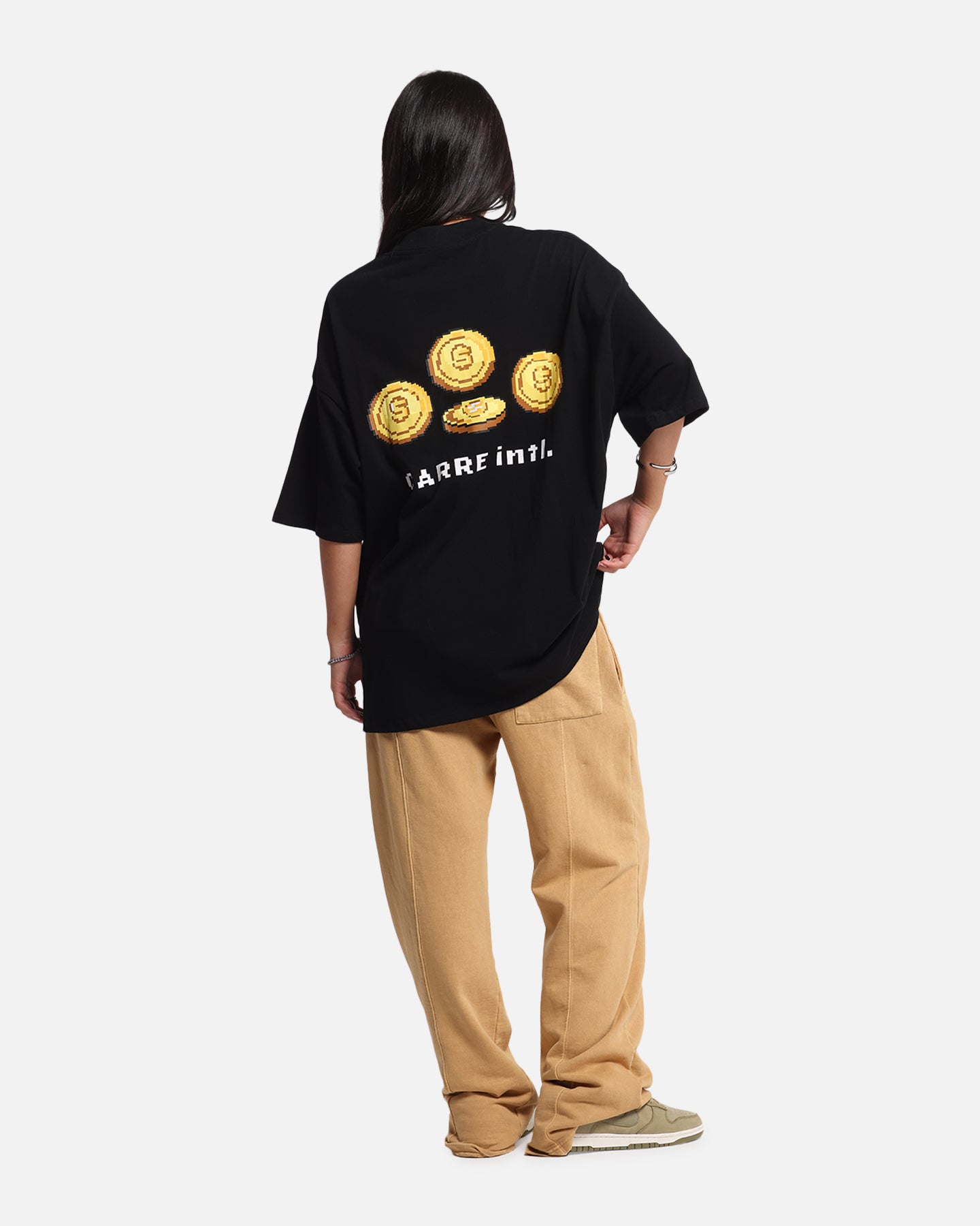 Carre Level Up Mock Neck T-Shirt Black、mySite、zt4zffjzw