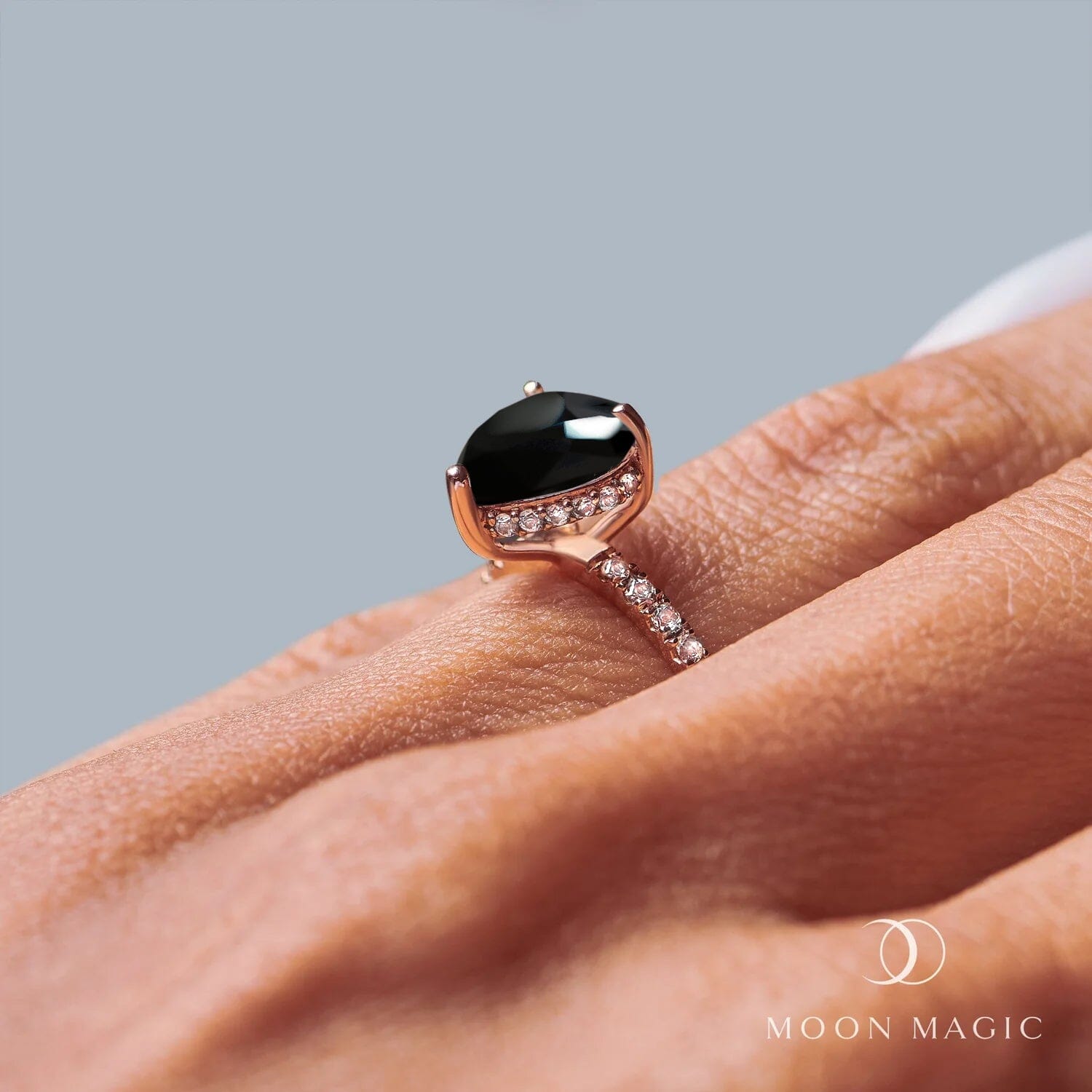 Black Obsidian Ring - My Match、mySite、hinf8tx79
