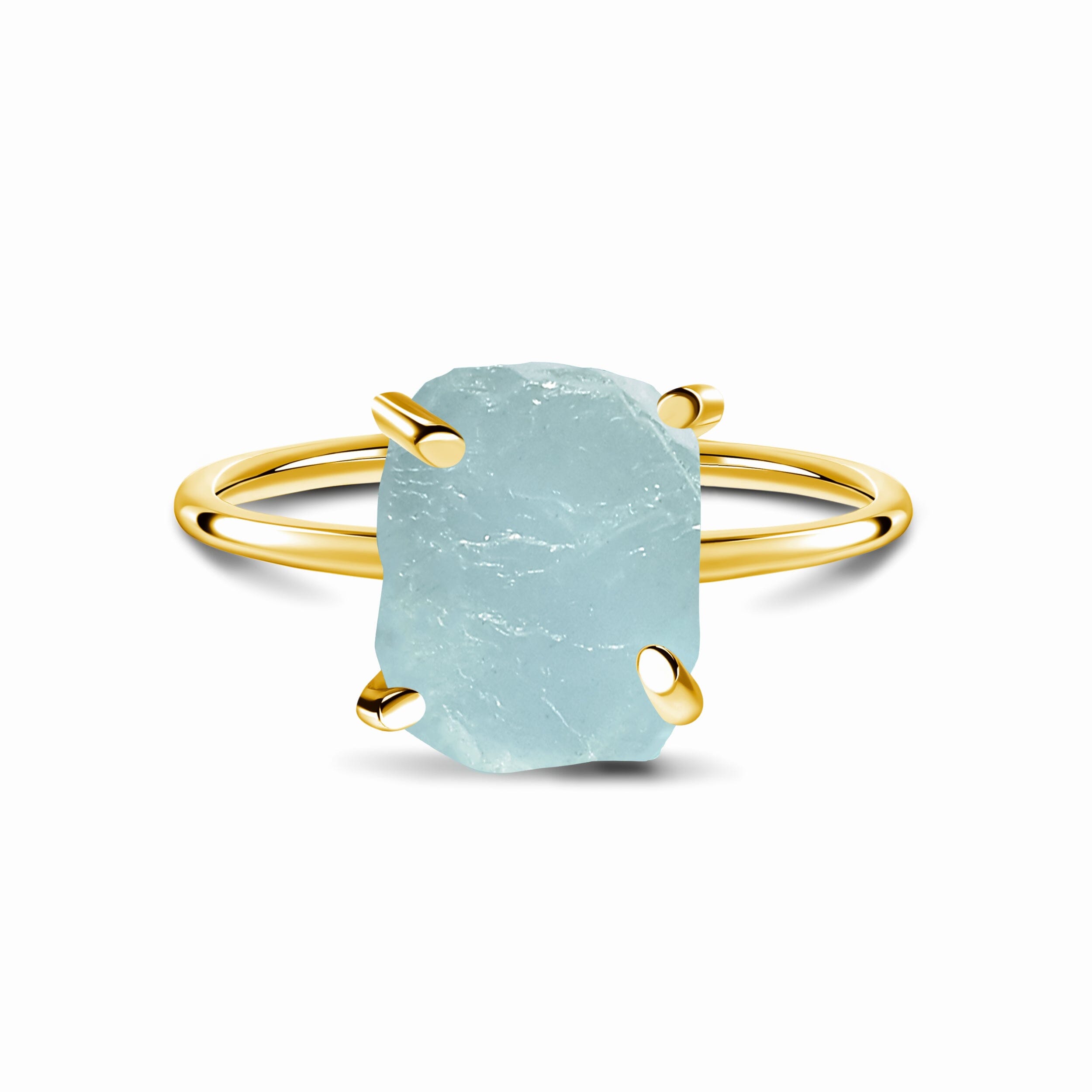 Raw Crystal Ring - Petite Aquamarine、mySite、hinf8tx79