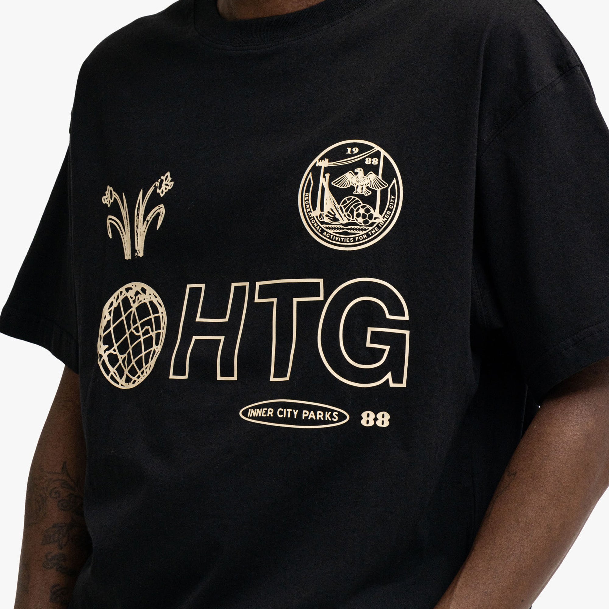  Honor The Gift City Parks T-Shirt Black、mySite、merchandisen