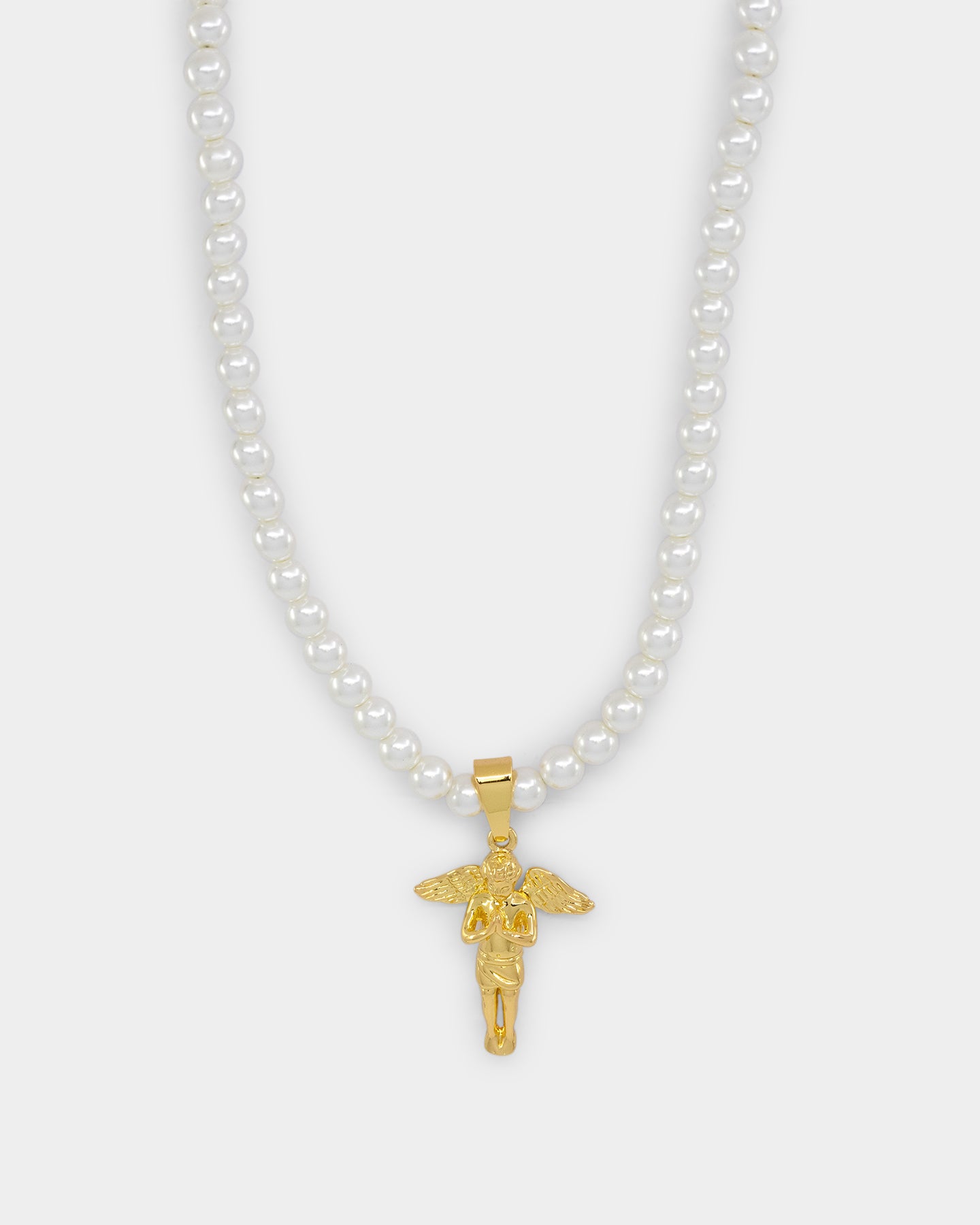 Saint Morta Cupids Pearl Necklace Gold、mySite、zt4zffjzw