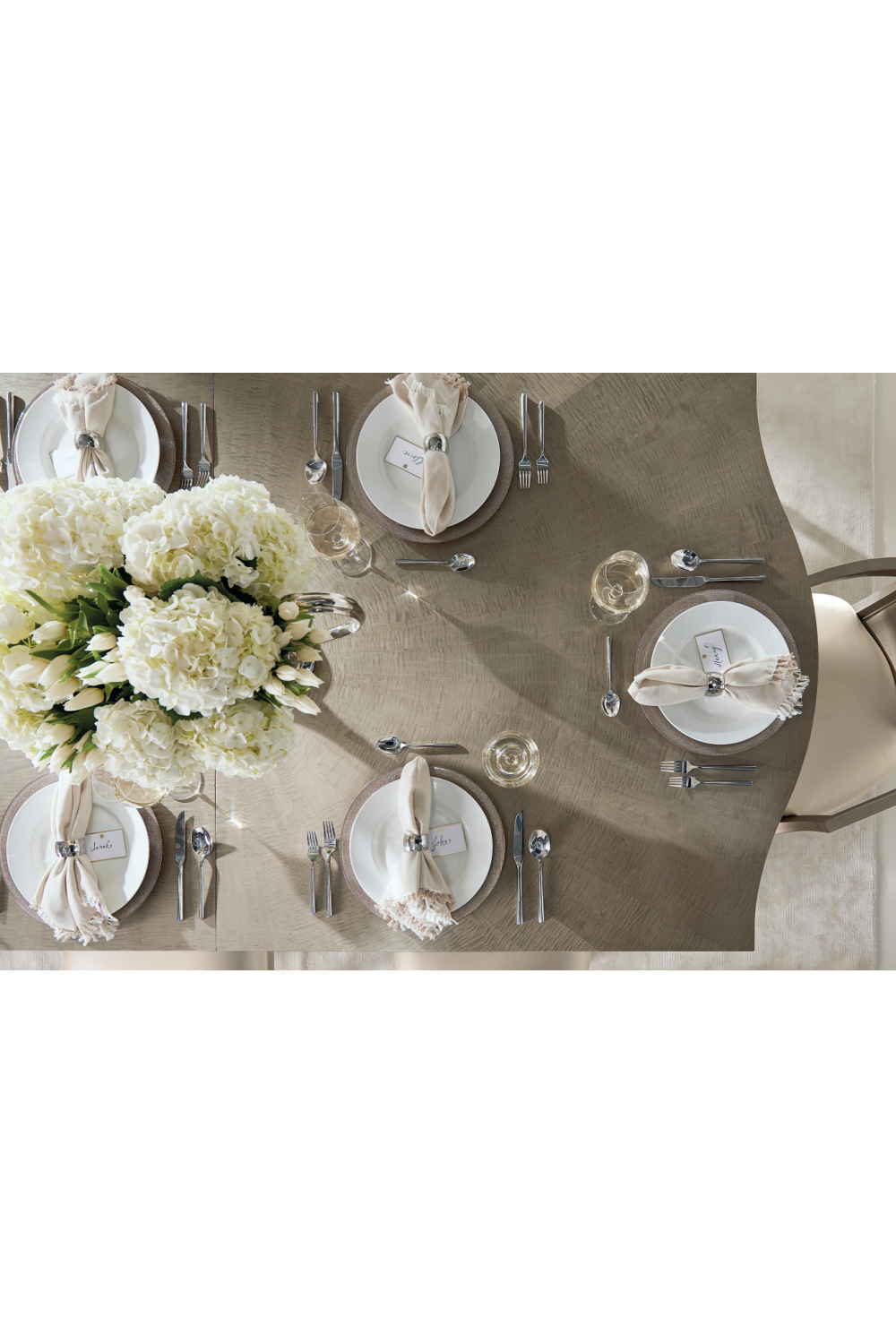 Curly Maple Dining Table | Caracole On A Silver Platter、mySite、neckold