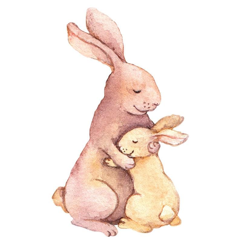  Vinyl Sticker - Bunnies、mySite、ghnorth