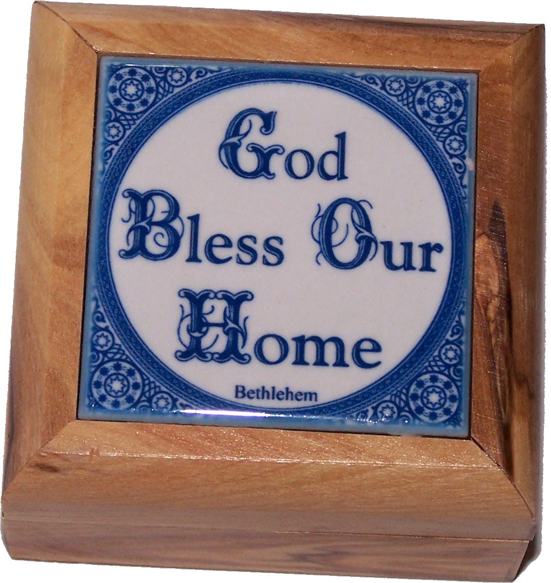 Holy Land Market First Communion Box - Rosary Box - Bethlehem Olive Wood、mySite、topwebapps