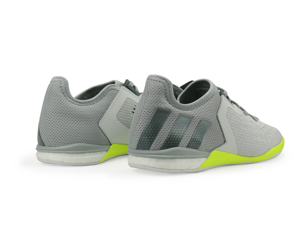 adidas Men's ACE 16.1 Court Indoor Soccer Shoes Crystal White/Onix/Solar/Yellow、mySite、noshort