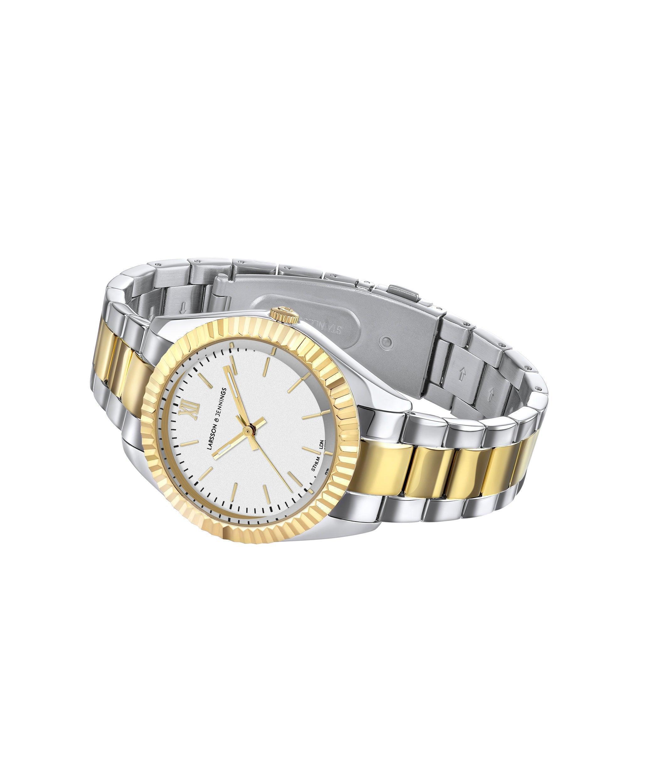  Jade Mixed Gold White 36mm