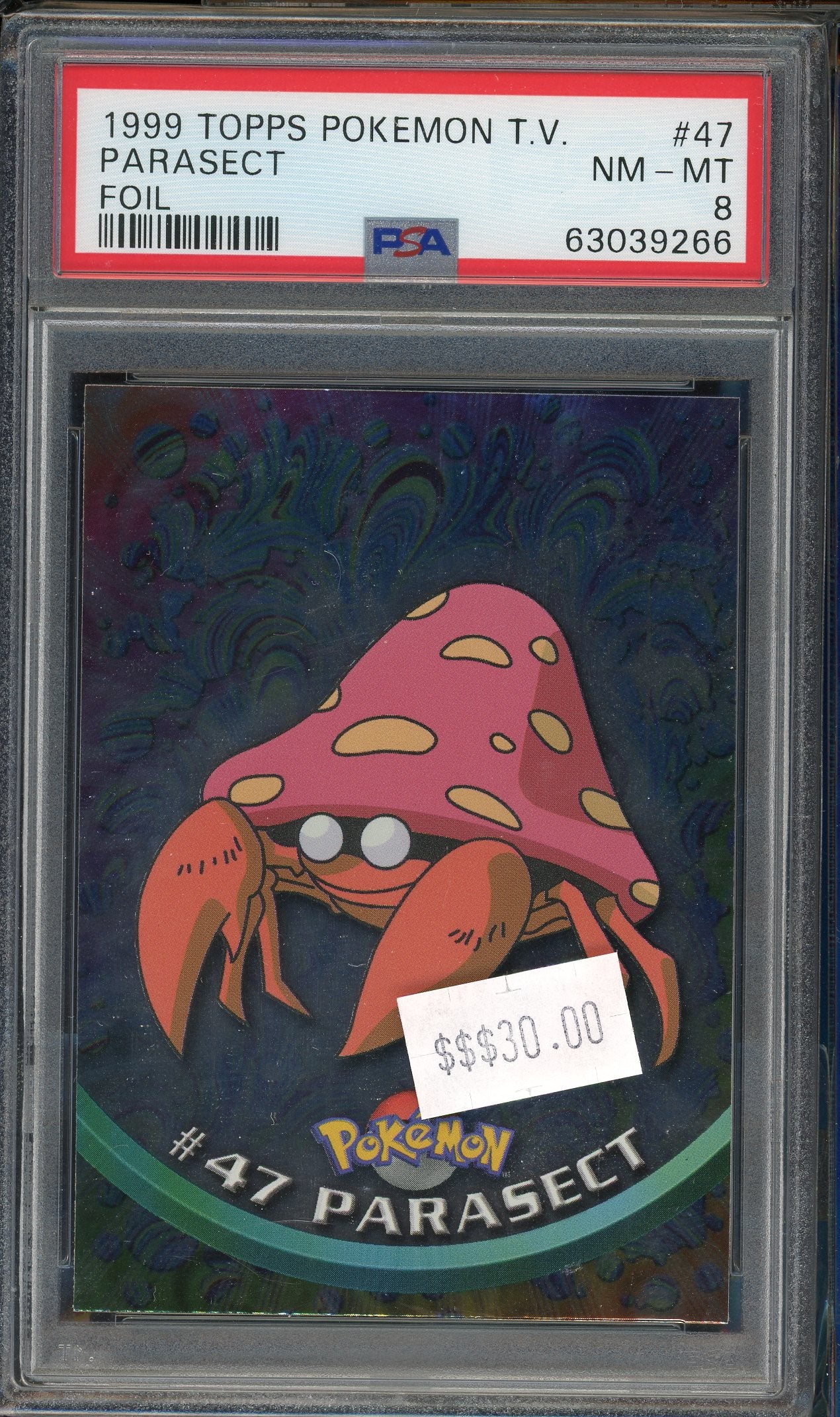 PSA 8 PARASECT FOIL、mySite、waistdrama