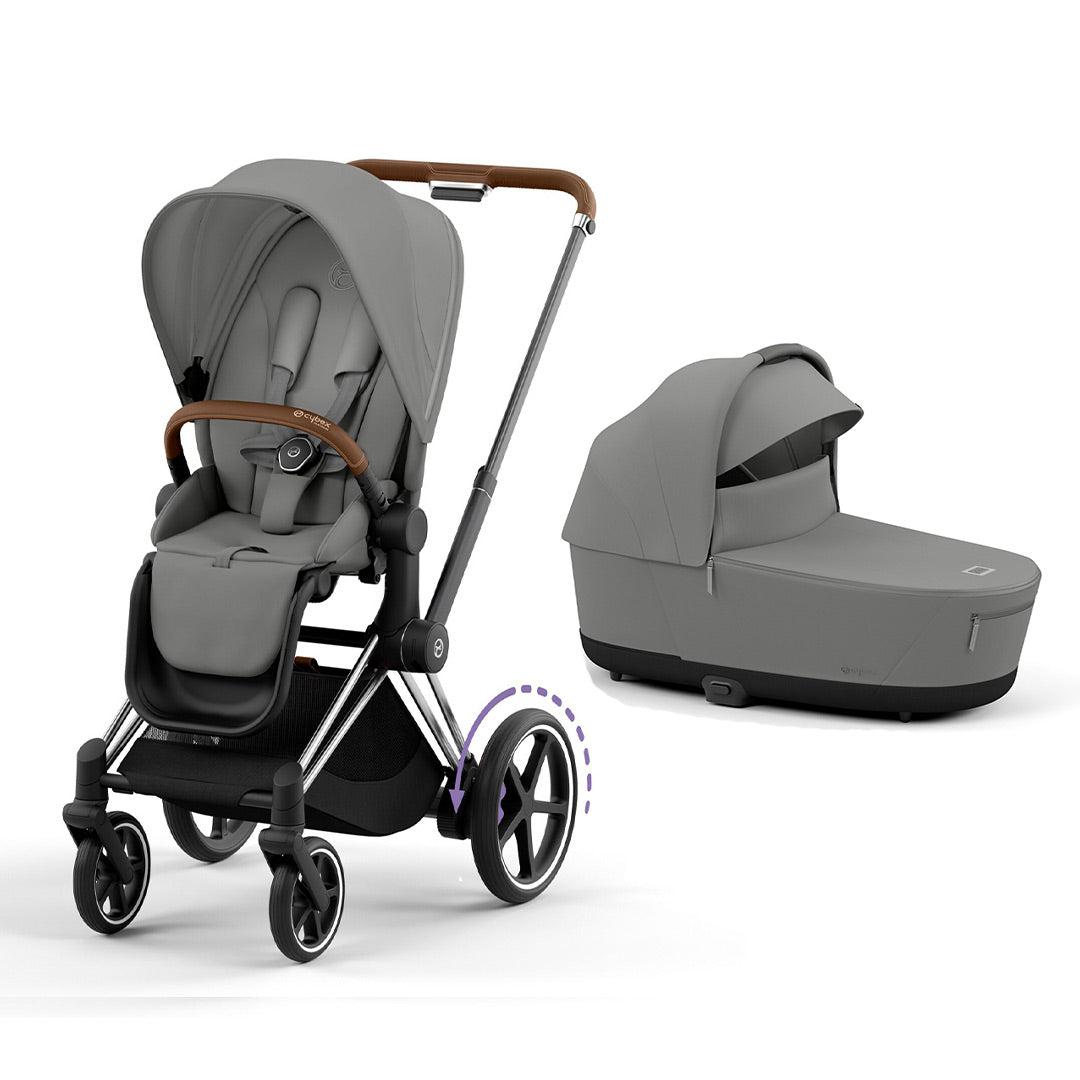 CYBEX e-Priam Pushchair - Mirage Grey、mySite、merchandisen