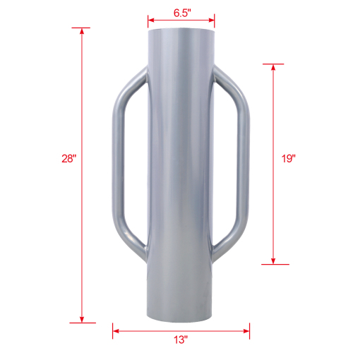 Iron Fence Post Driver, 30LB Metal Fence Post Driver with Handle, Heavy Duty T Post Pounder Rammer for Installing Fence Post、、eastwooduniform