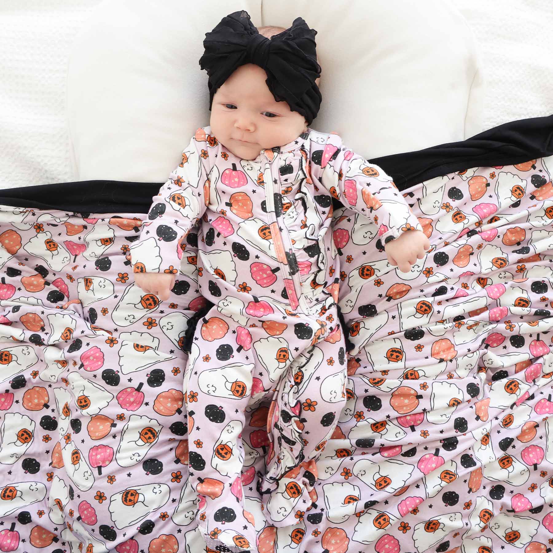  Girly Ghouls Ruffle Zipper Footie、mySite、layawaytickets