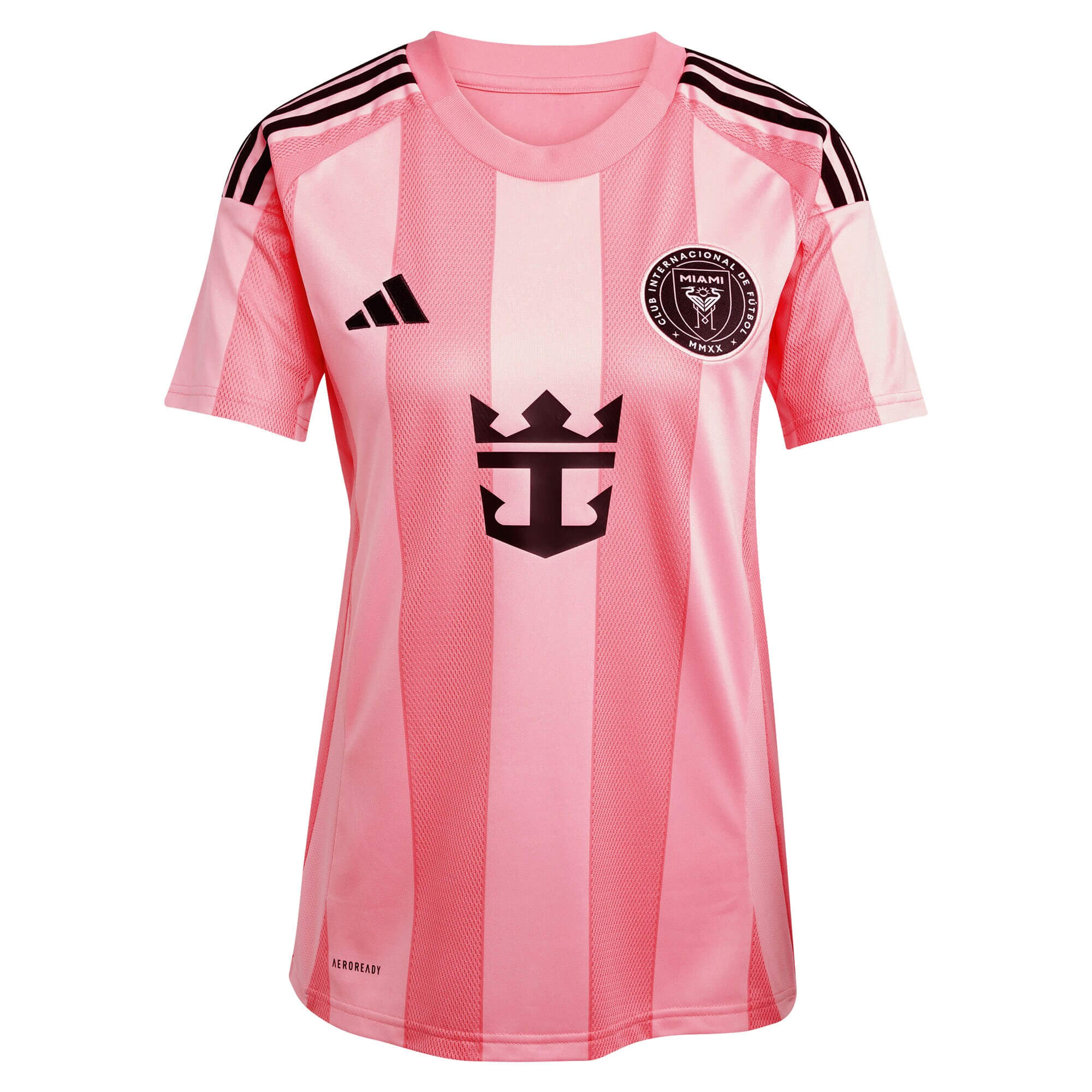adidas Women's Inter Miami 2025/26 Home Jersey w/ Messi #10 Printing、mySite、noshort