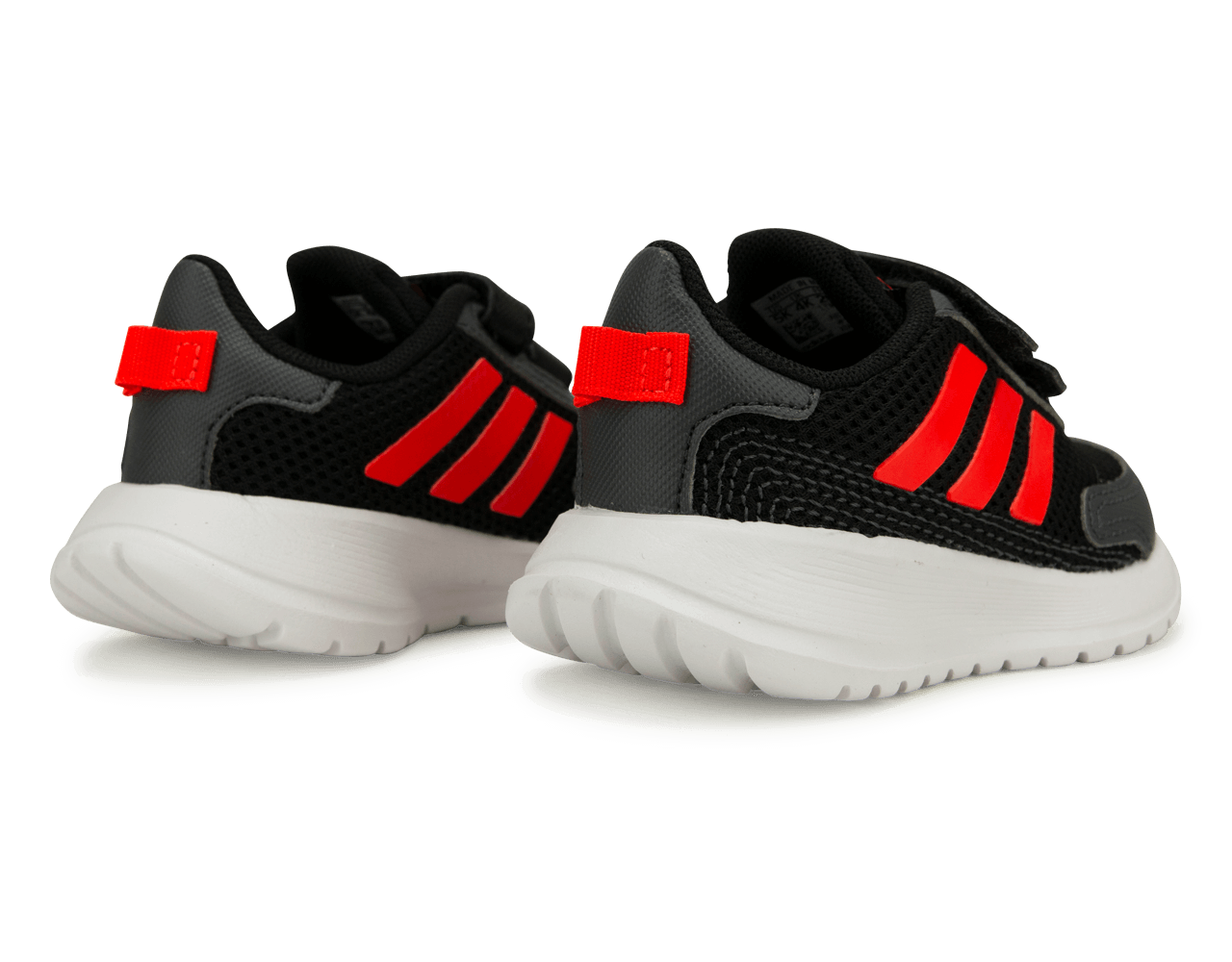 adidas Toddlers Tesnor Run I Shoes Black/White/Red、mySite、bottomscart