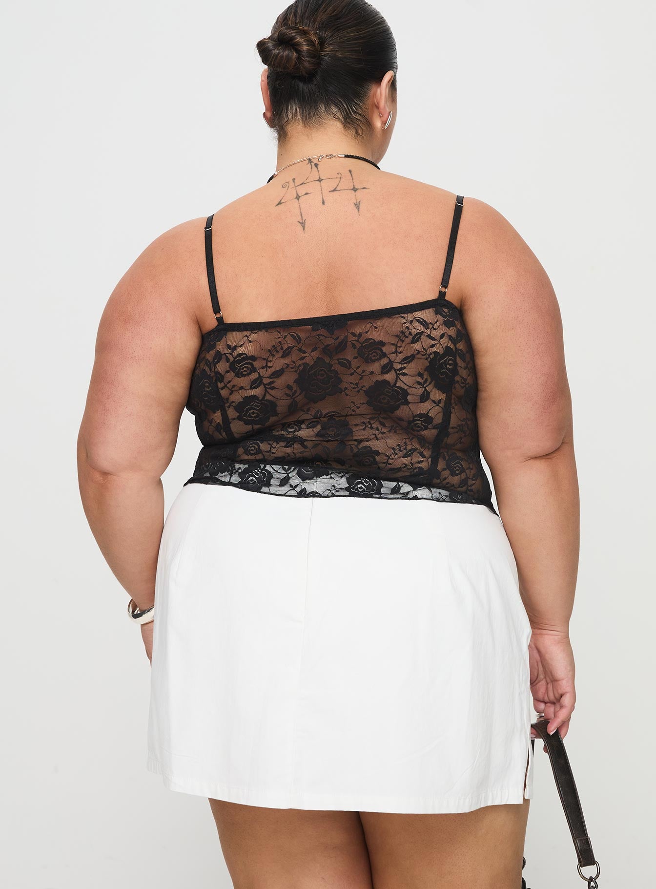 Gigi Skort White Curve、mySite、solidvoid