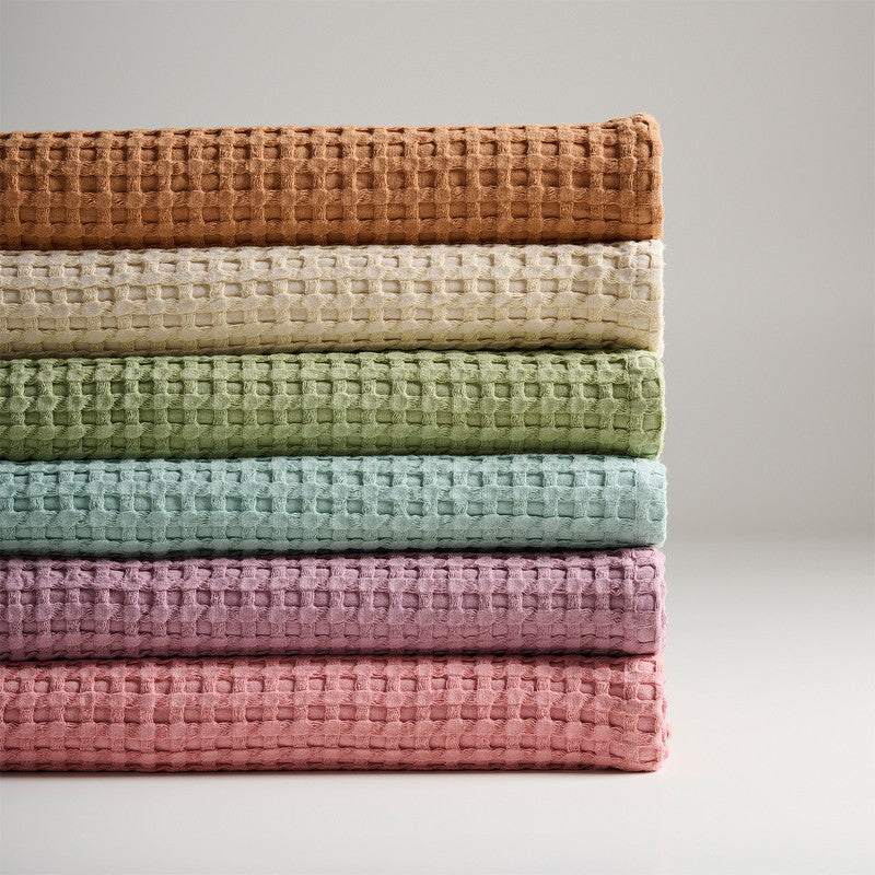 Cotton Bath Towel | Waffle | Frosted Green、mySite、camillekostekn