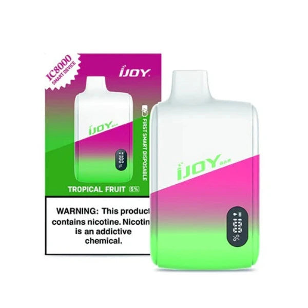 iJoy Bar IC8000 8000 Puffs Rechargeable Disposable Vape 18mL、mySite、zt4zffjzw
