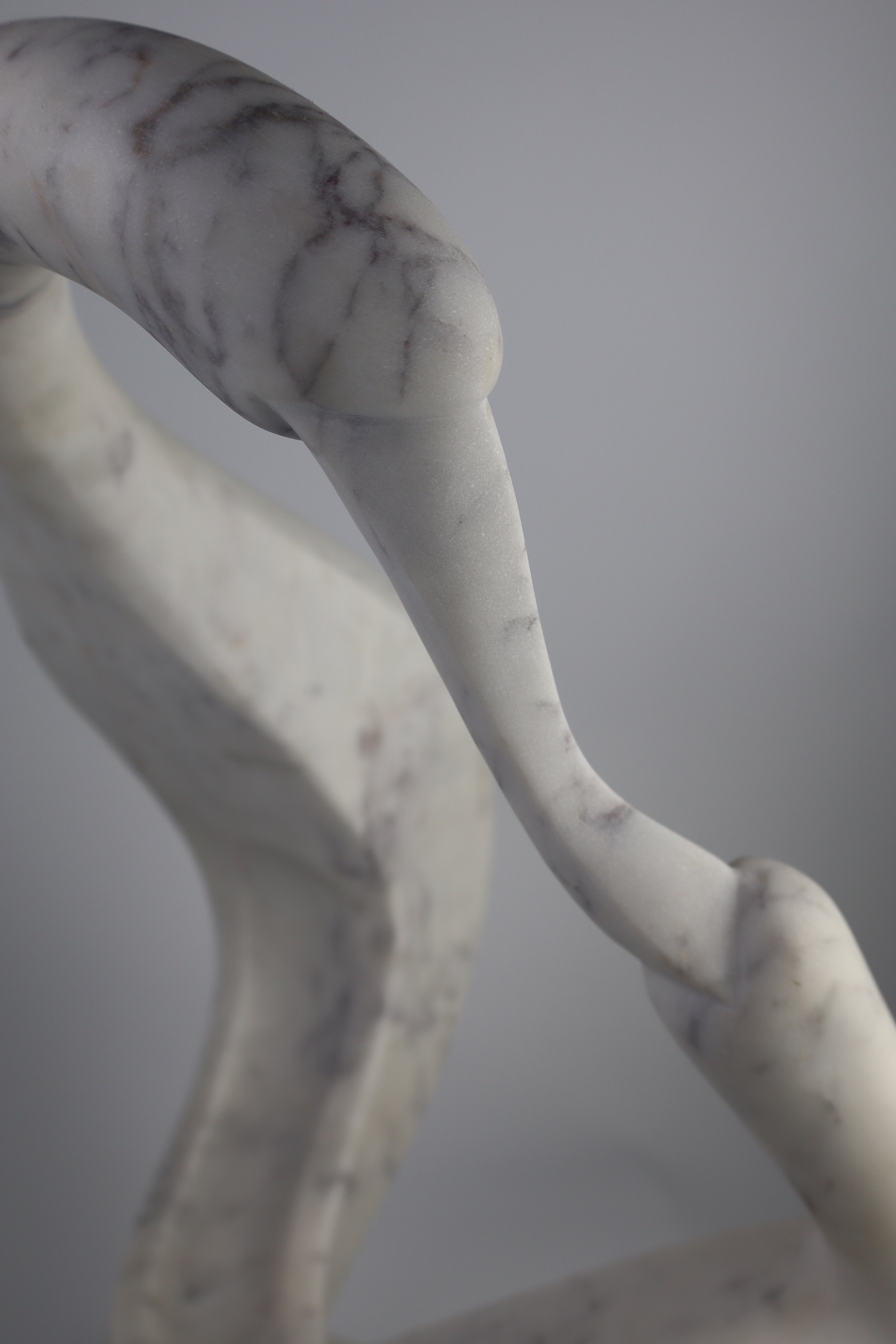 Dance of Cranes - White Marble (48 cm)、mySite、topwebapps