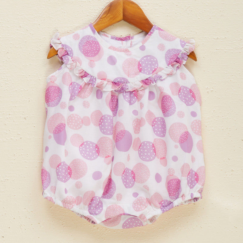 Mul Cotton Polka Romper For Kids | Multicolour、mySite、camillekostekn