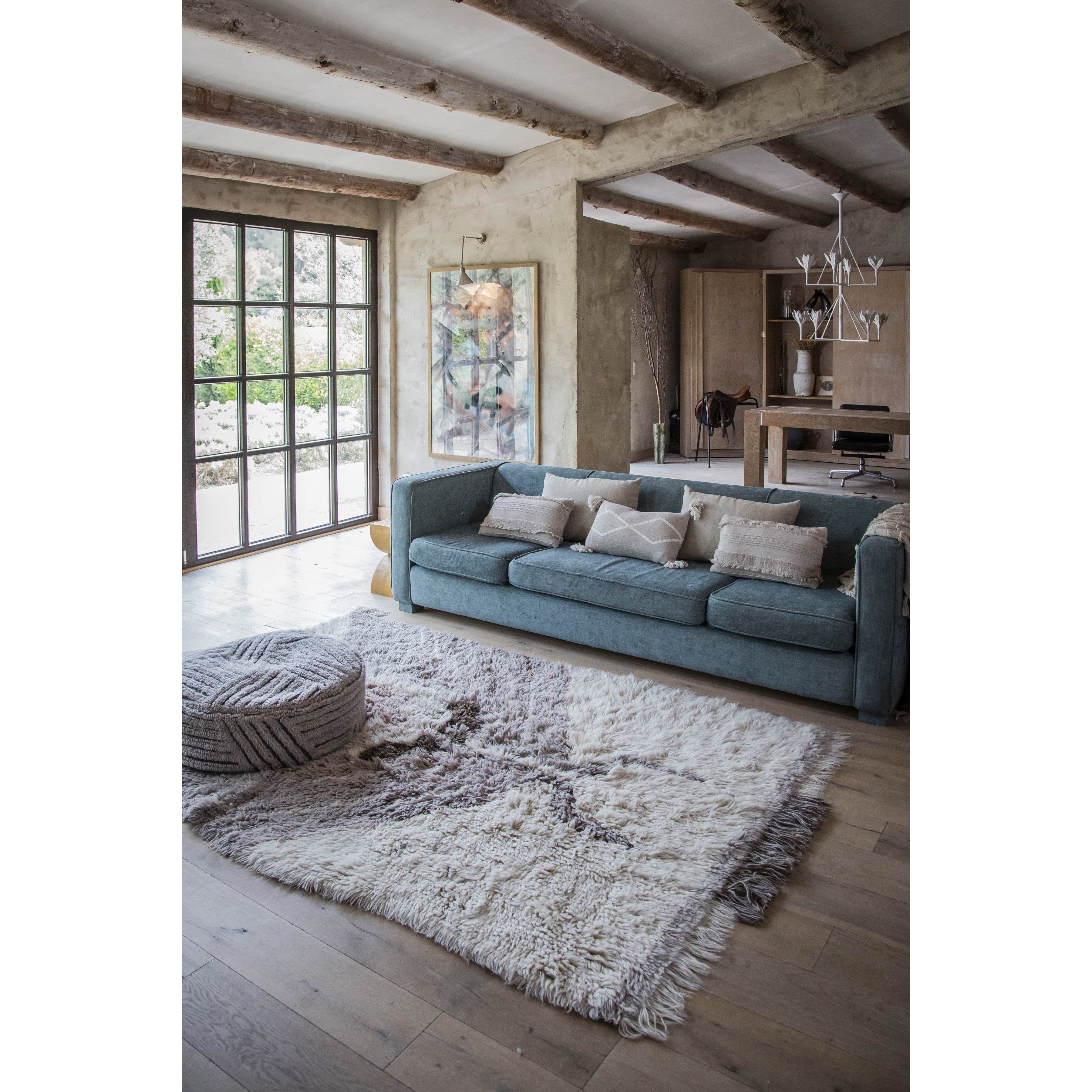 Fields Wool Washable Pouffe、mySite、gigharbornorthrealestate