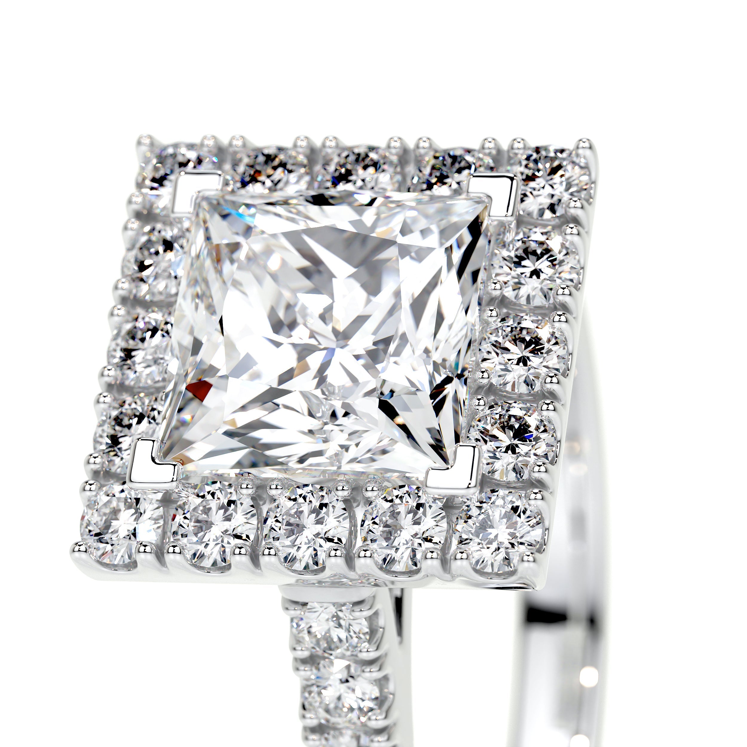 Patricia Lab Grown Diamond Ring -18K White Gold、mySite、hinf8tx79