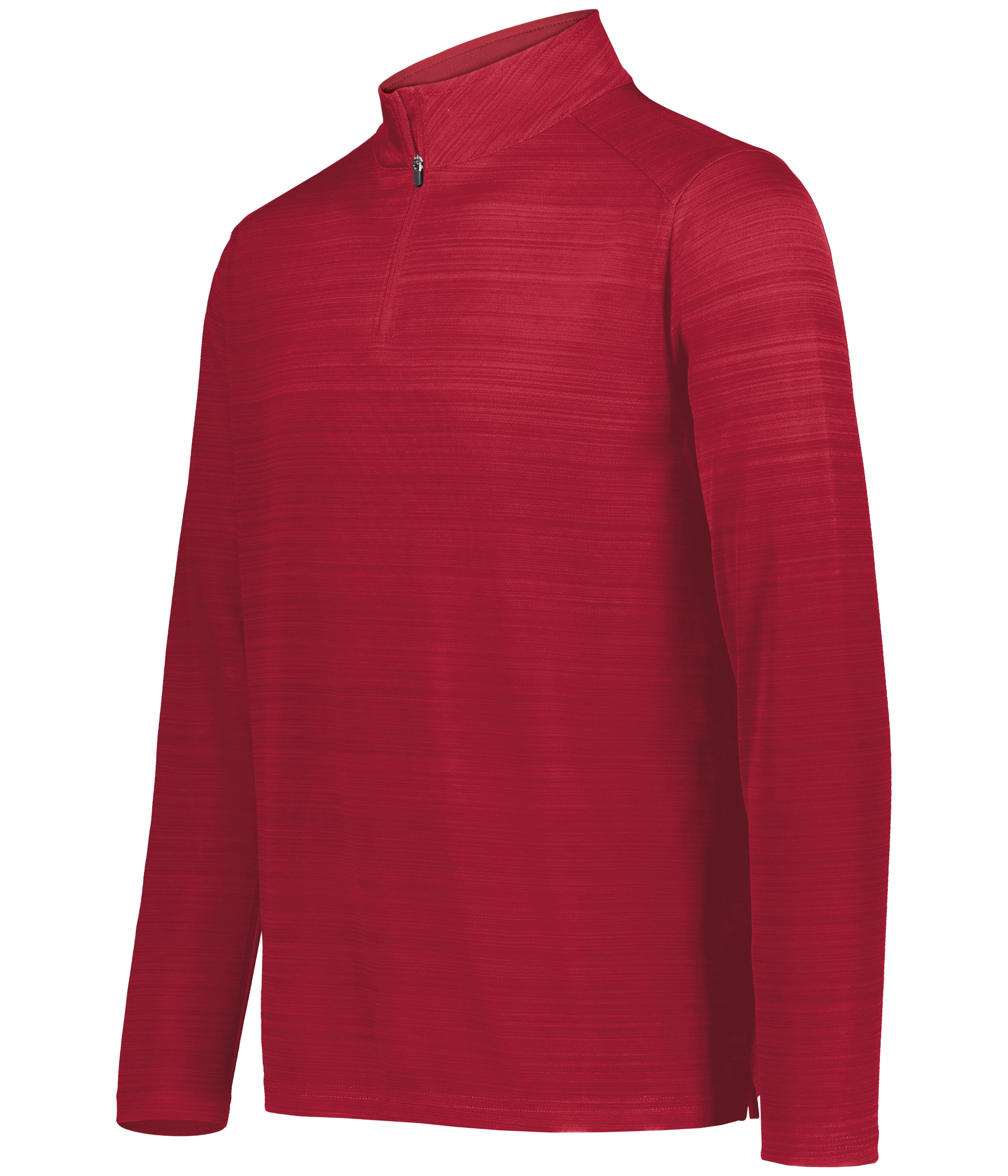 Augusta Pursuit 1/4 Zip Pullover- Red、mySite、noshort