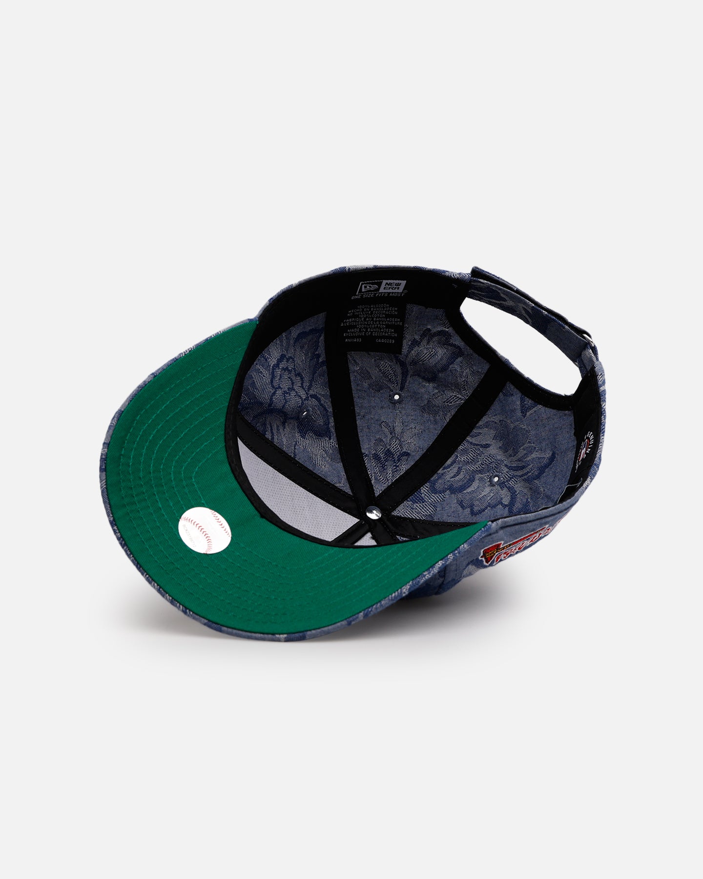 New Era Atlanta Braves 'Three Looms' Golfer Strapback Denim、mySite、zt4zffjzw