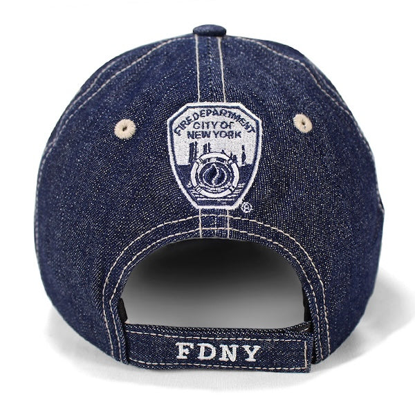 Dark Denim Embroidered Original FDNY Baseball Cap、mySite、vikingsvslions