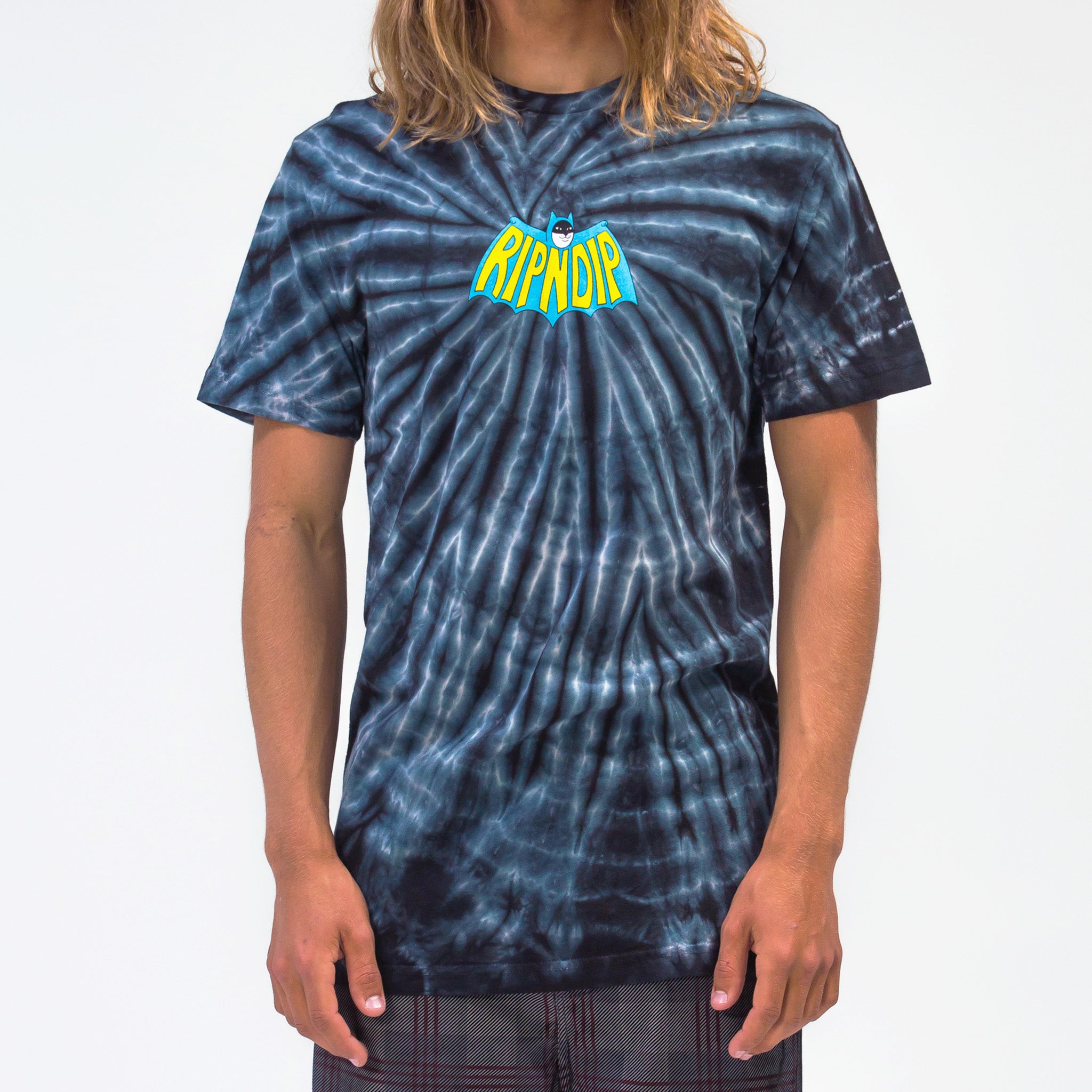  Catman Tee (Black Spiral Tie Dye)、mySite、merchandisen