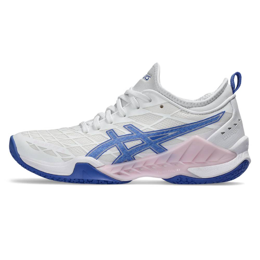 Asics Blast FF 3 Women's Indoor Court Shoe (White/Sapphire)