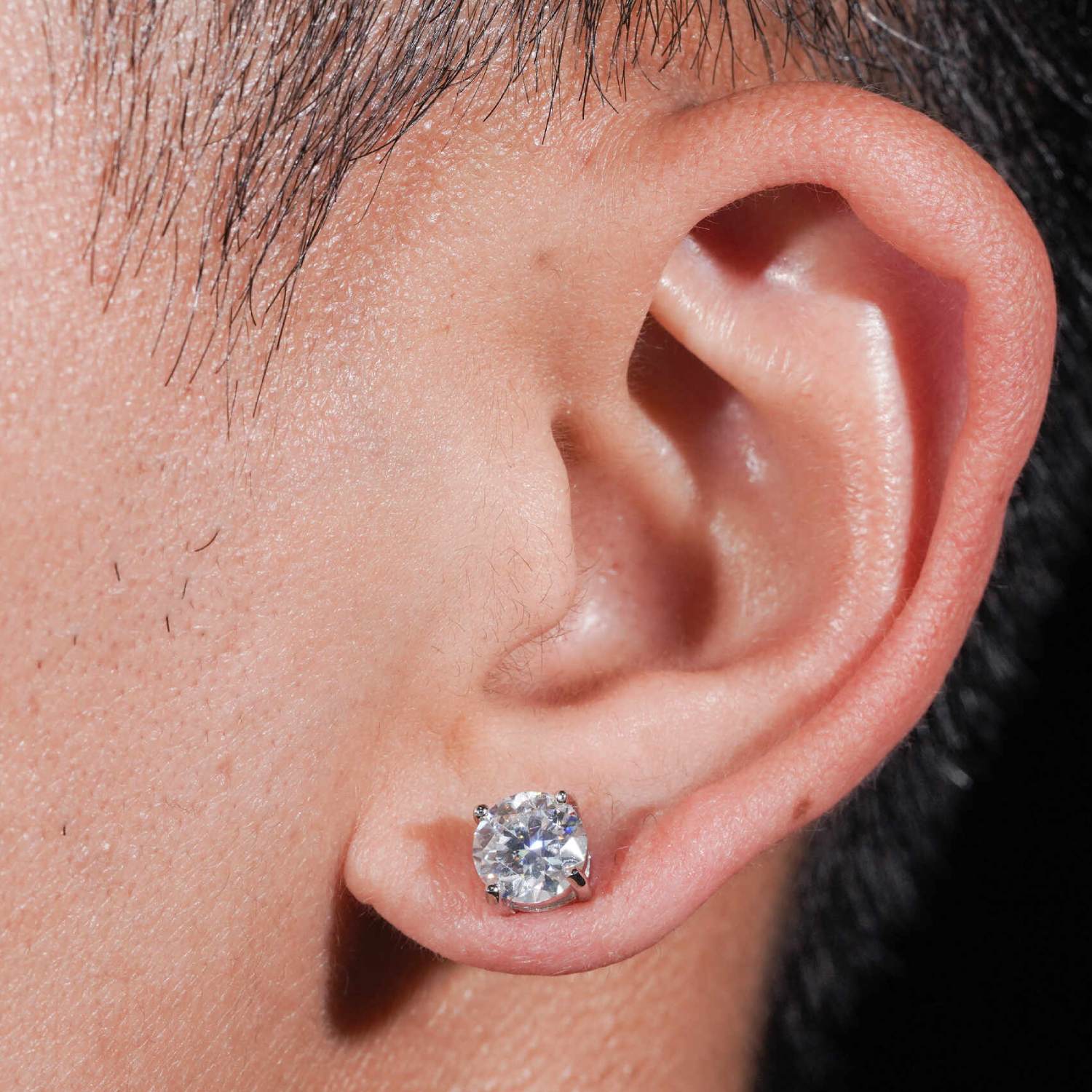 3-in-1 Moissanite Earrings Bundle 14K Gold、mySite、hinf8tx79